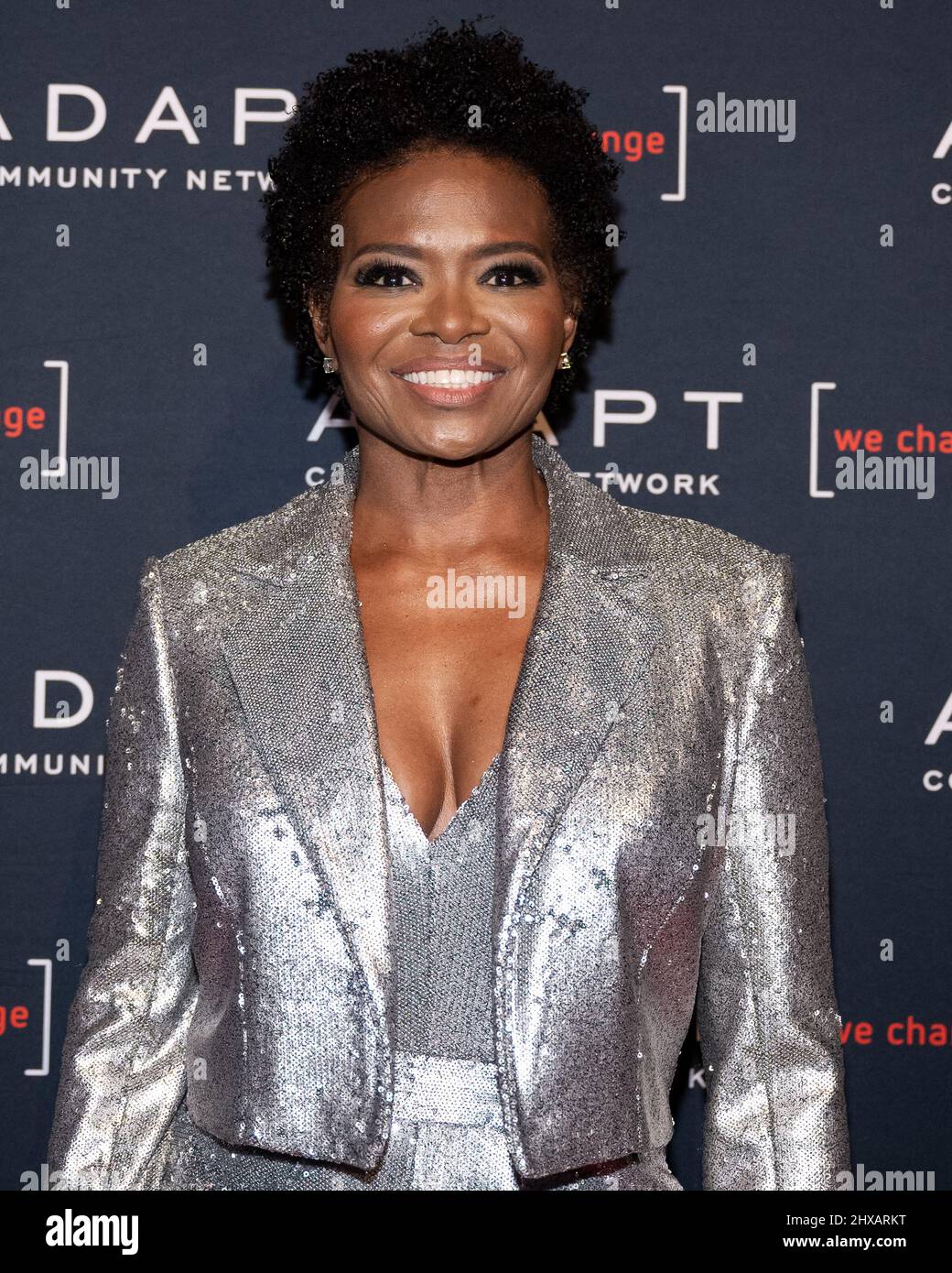 New York, Stati Uniti. 10th Mar 2022. LaChanze partecipa AGLI ADAPT Leadership Awards alla Cipriani 42nd Street di New York, New York, il 10 marzo 2022. (Foto di Gabriele Holtermann/Sipa USA) Credit: Sipa USA/Alamy Live News Foto Stock
