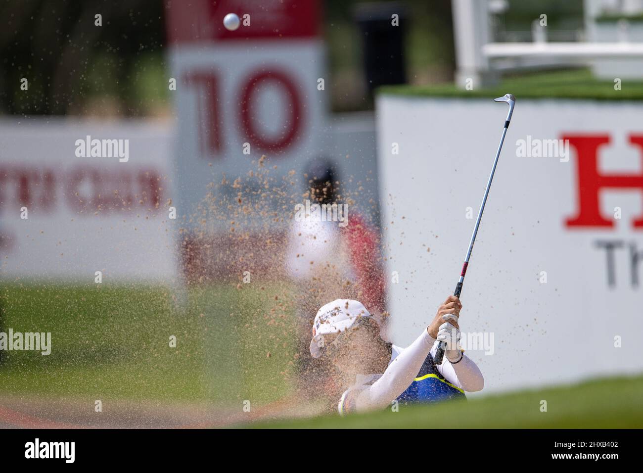 Pattaya, Tailandia. 11th Mar 2022. Pattaya Thailandia - Marzo 11: Wei-Ling Hsu da Taiwan durante il giorno 2 della Honda LPGA Thailandia al Siam Country Club Old Course il 11 marzo 2022 a Pattaya, Thailandia (Foto di Peter van der Klooster/Orange Pictures) credito: Orange Pics BV/Alamy Live News Foto Stock