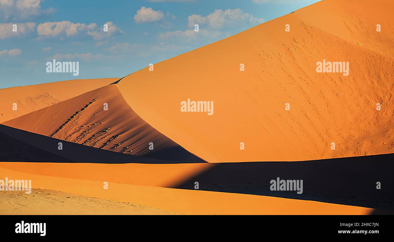 Dune di sabbia Hatta a Dubai Foto Stock