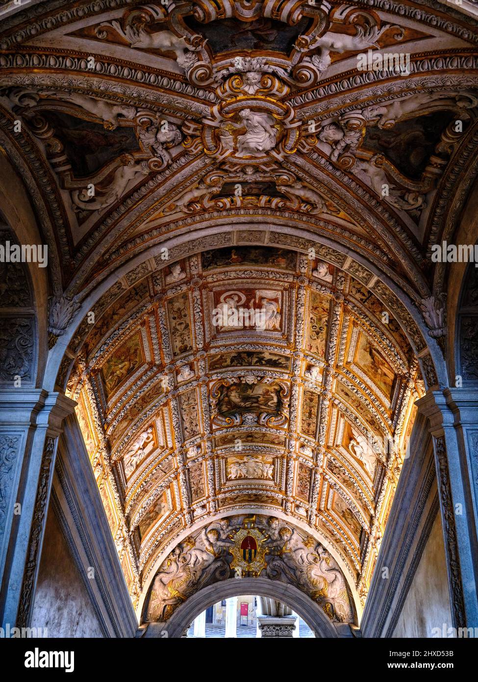 Al Palazzo Ducale di Venezia Foto Stock