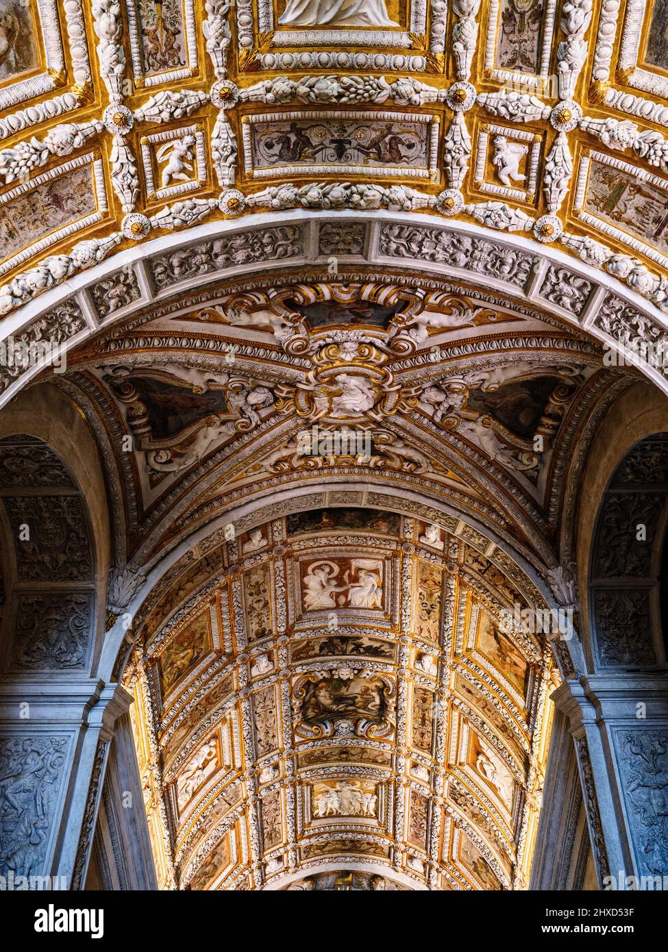 Al Palazzo Ducale di Venezia Foto Stock