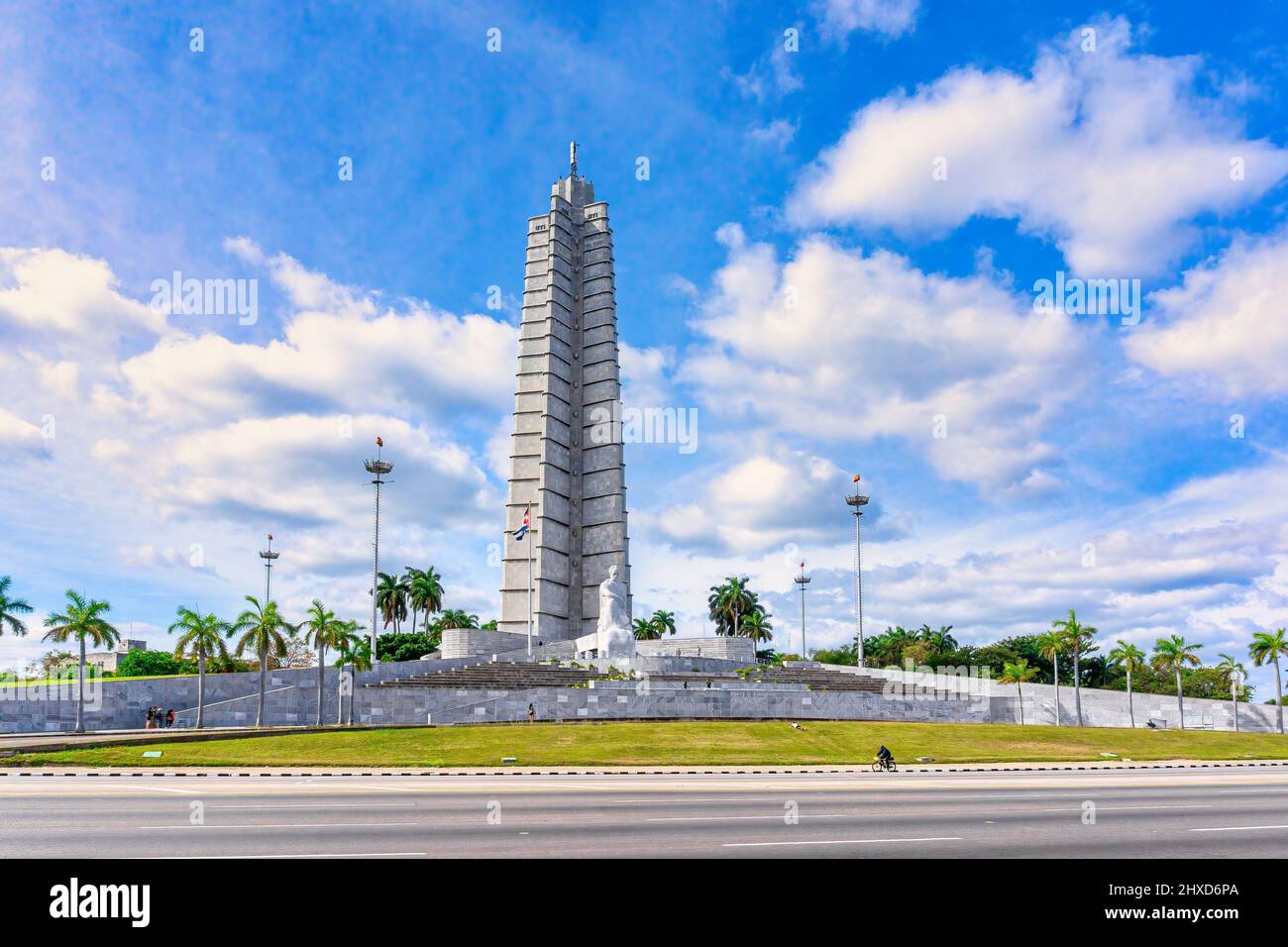 Piazza della Rivoluzione, ex Piazza Civica, l'Avana, Cuba Foto Stock