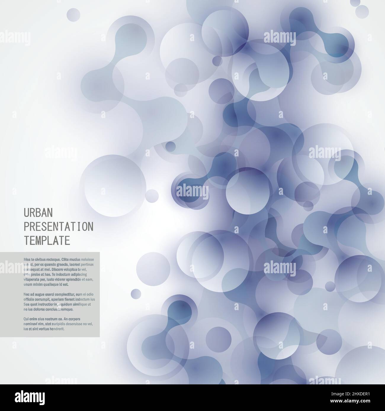 Background di medicina, scienza e tecnologia. Progetto di connessione vettoriale Illustrazione Vettoriale