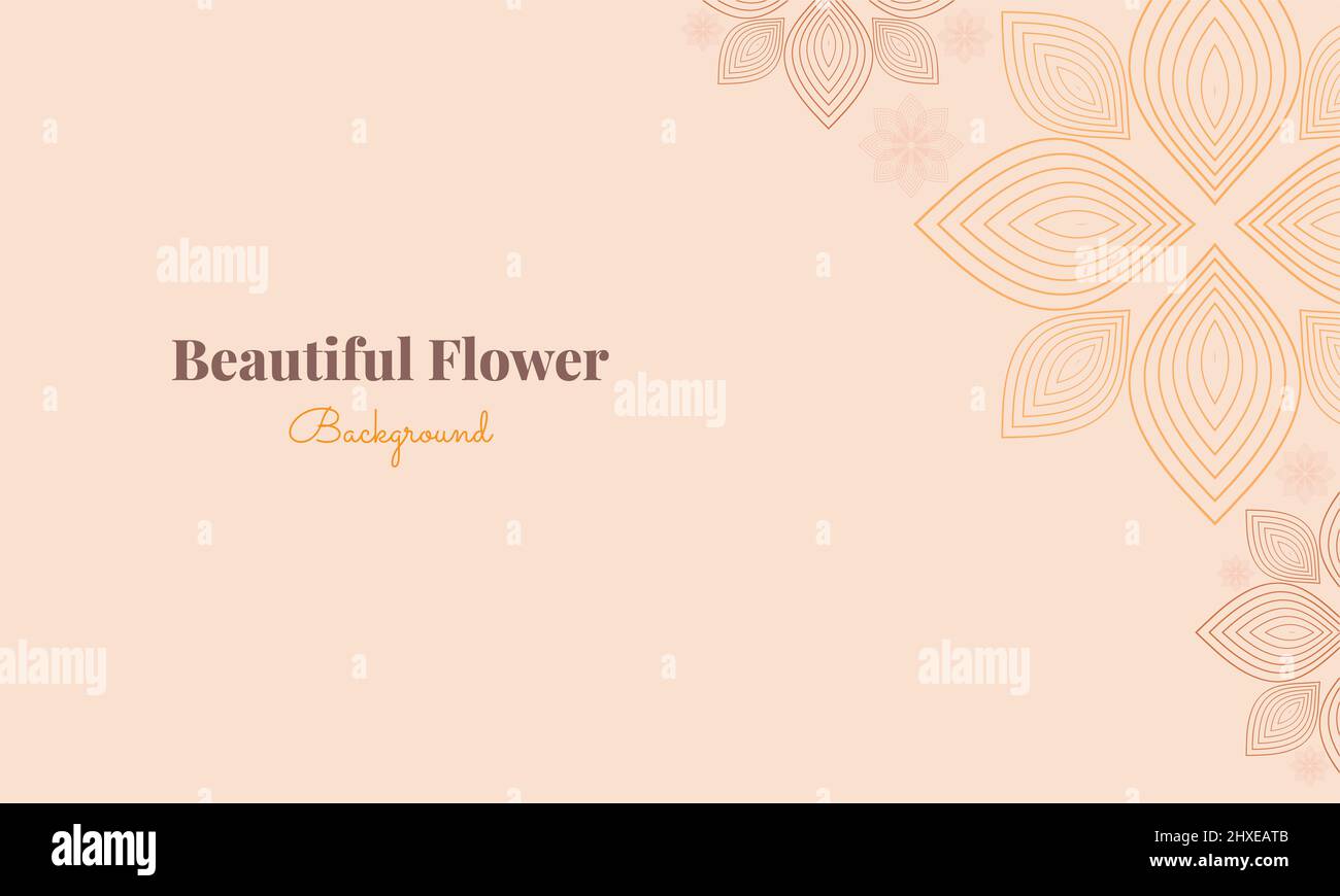 bellissimo fiore petali sfondo design Foto Stock