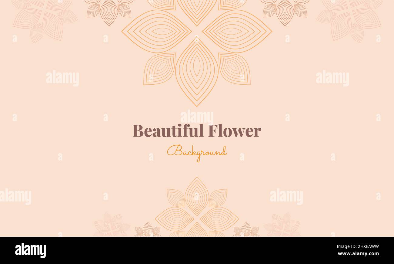 bellissimo fiore petali sfondo design Foto Stock