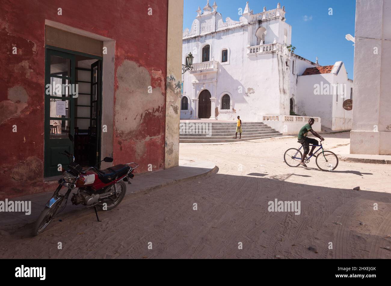 Ilha de Mozambico Foto Stock