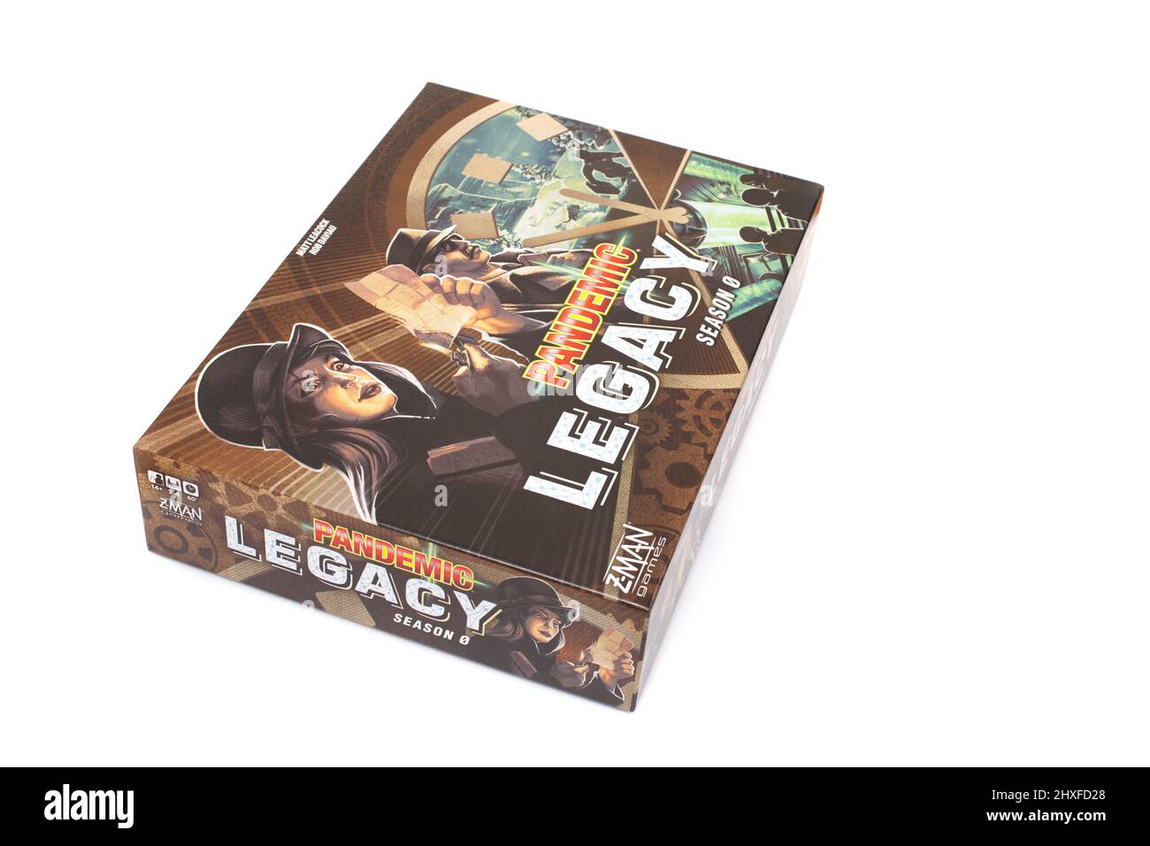 Il gioco da tavolo, Pandemic Legacy Foto Stock