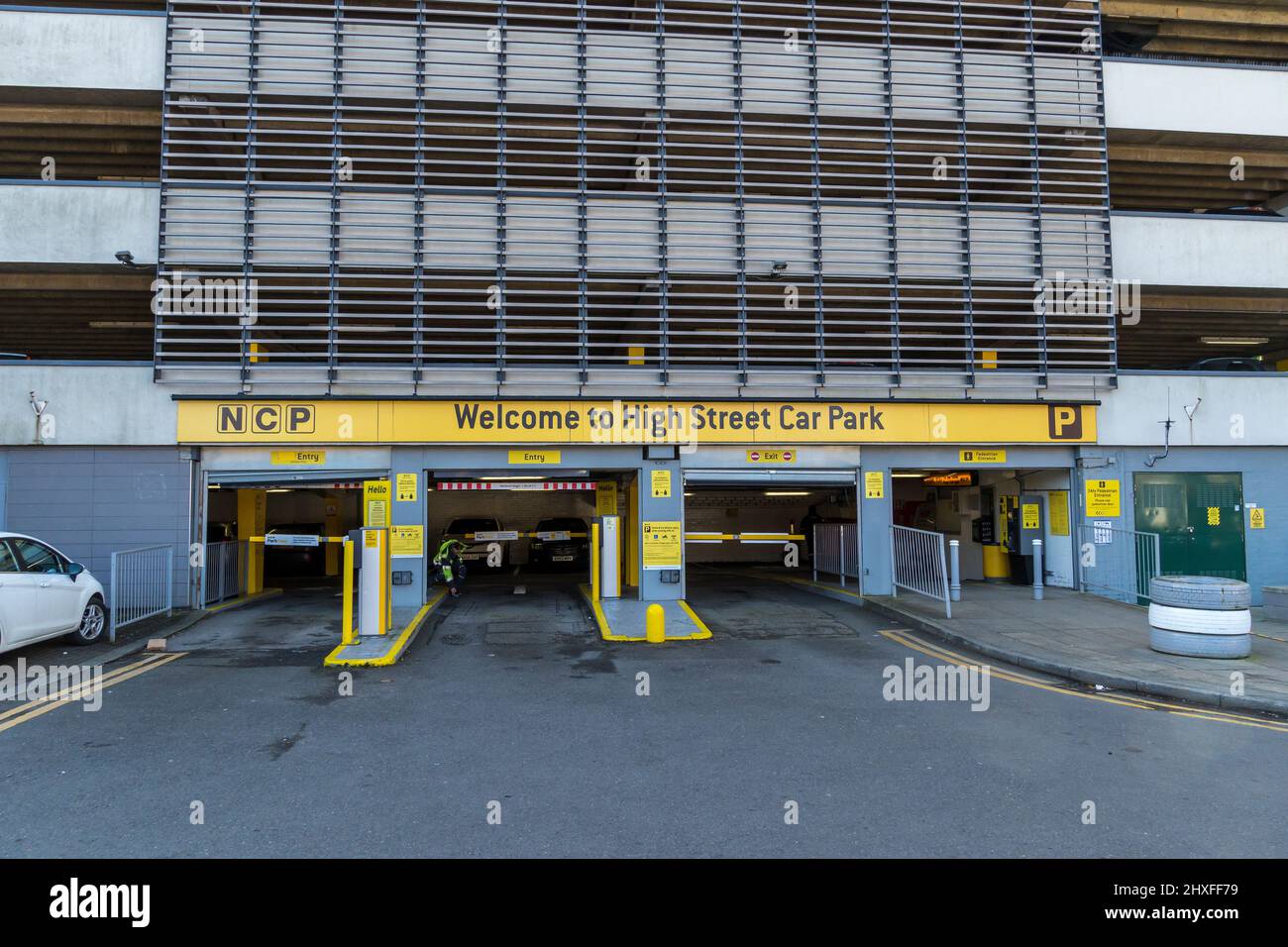 NCP High Street Car Park Lincoln City 2022 Foto Stock