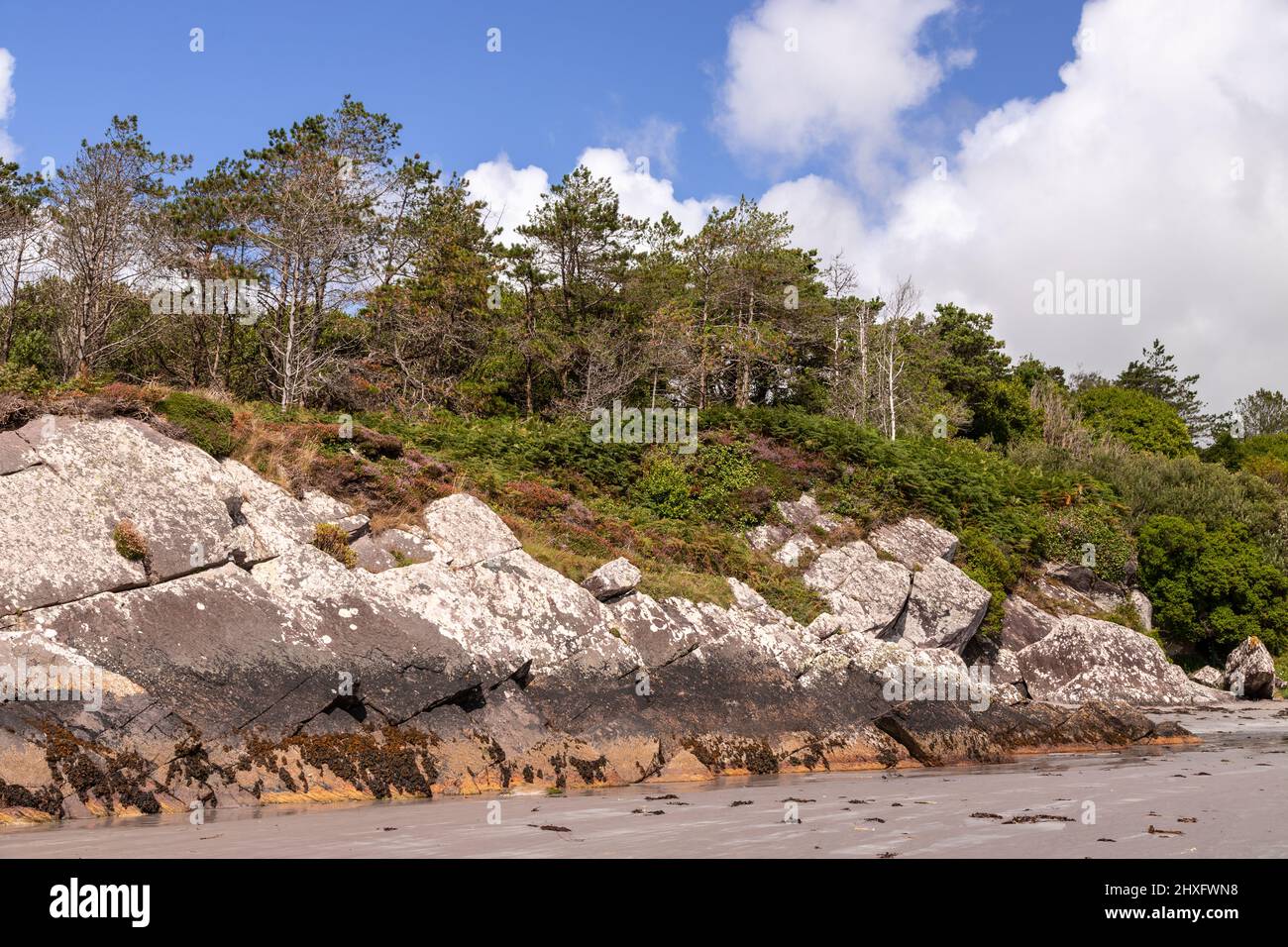 Whitestrand Beach, County Kerry, Irlanda Foto Stock