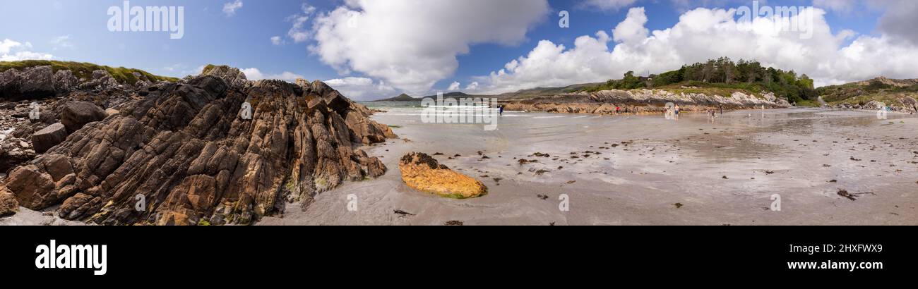 Whitestrand Beach, County Kerry, Irlanda Foto Stock