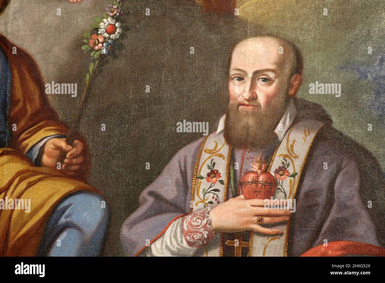 Saint-Martin-de-l'Étine. Eglise Saint-Gervais et Saint-Protais. Saint-Gervais-les-Bains. Alta Savoia. Auvergne-Rhône-Alpes. Francia. Foto Stock