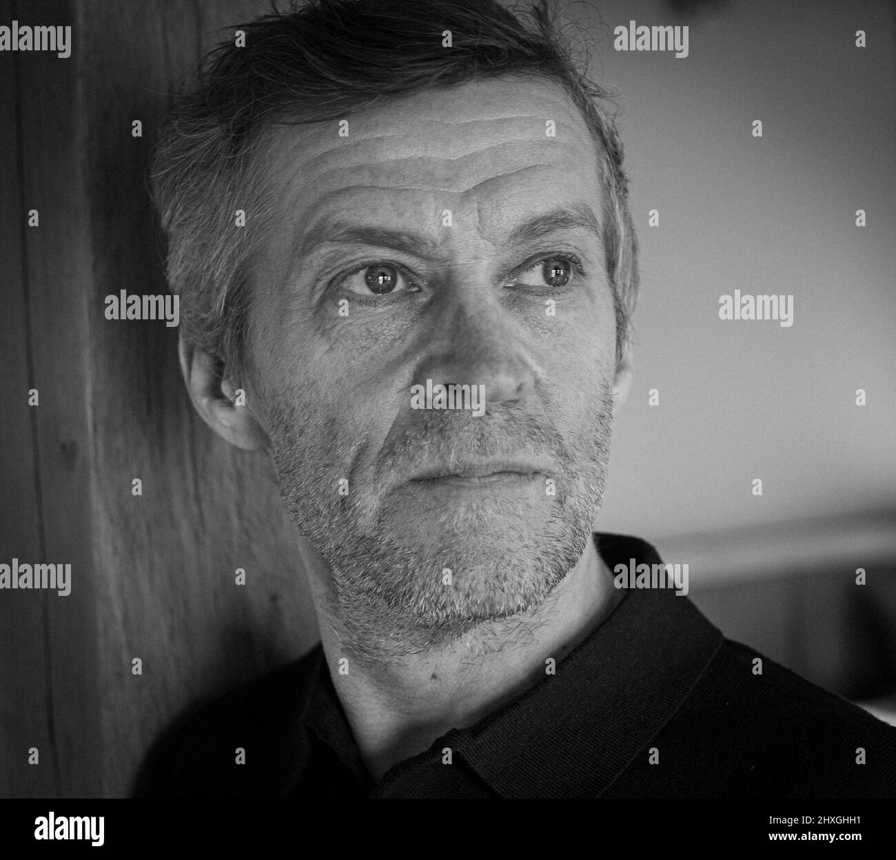 Lo chef Michael Wignall, stella Michelin, si trova all'Angel di hetton, Regno Unito. Foto Stock