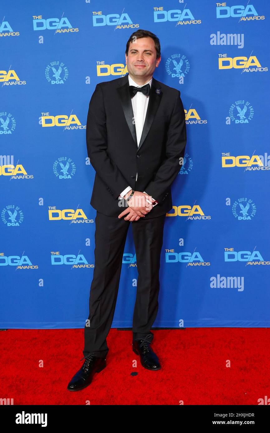 David Paul Meyer arriva all'Annual Directors Guild of America Awards 74th che si tiene presso il Beverly Hilton Hotel di Beverly Hills, CA sabato 12 marzo 2022. (Foto di Conor Duffy/Sipa USA) Foto Stock