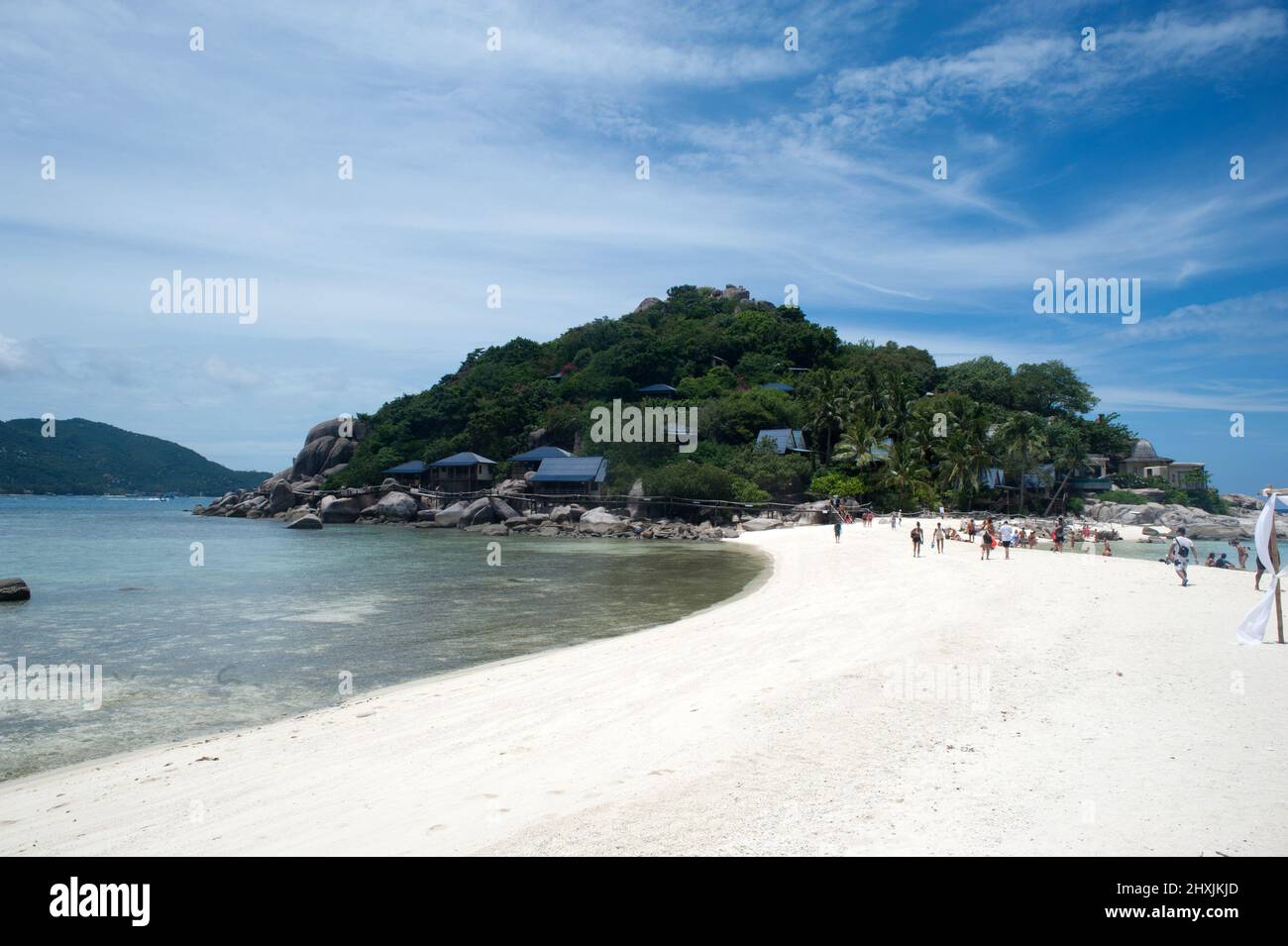 Koh Nang Yuan (Nangyuan Island), Tailandia. Foto Stock