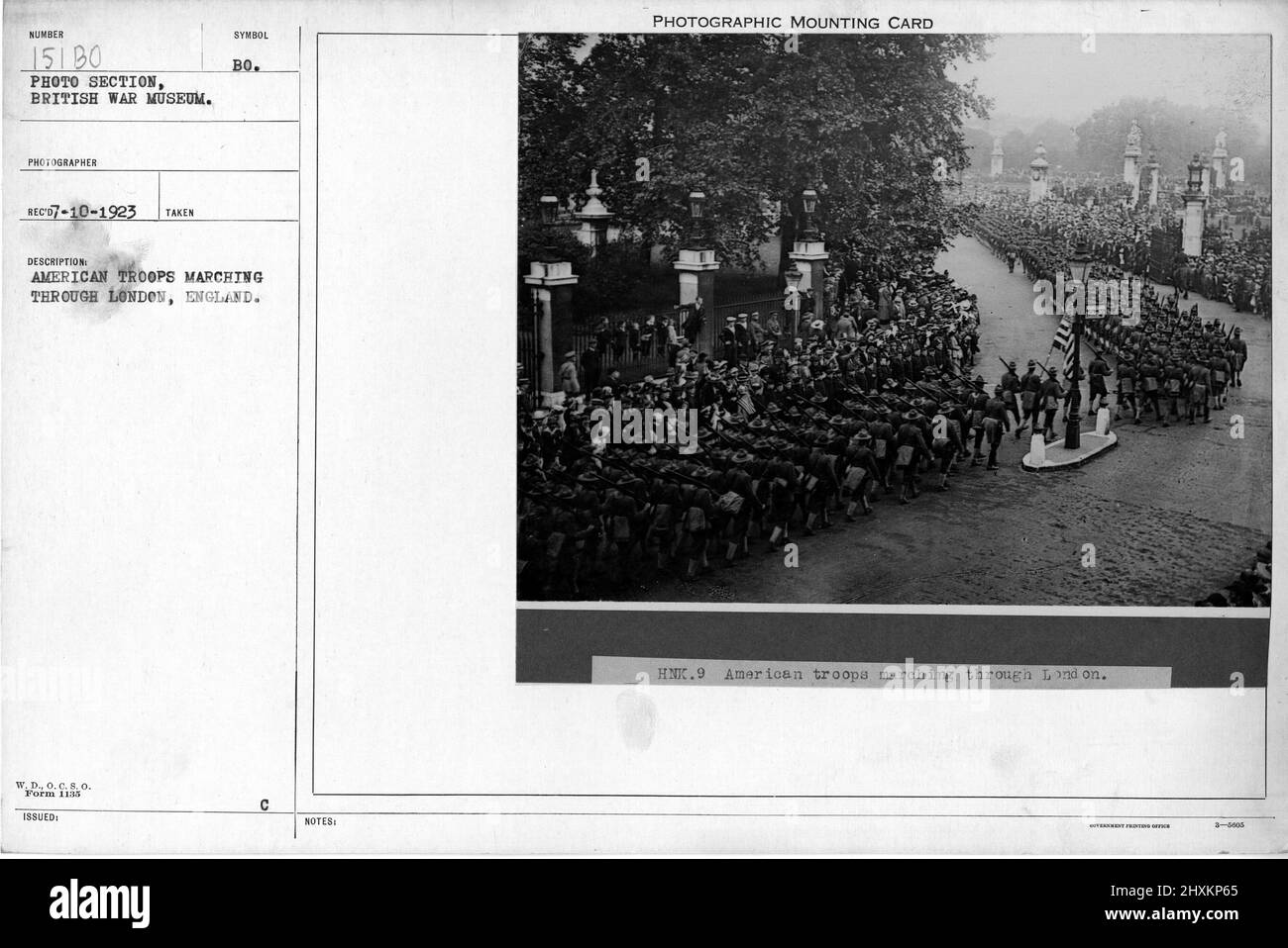 Comandante Americano Della Prima Guerra Mondiale Immagini E Fotografie - Foto 6