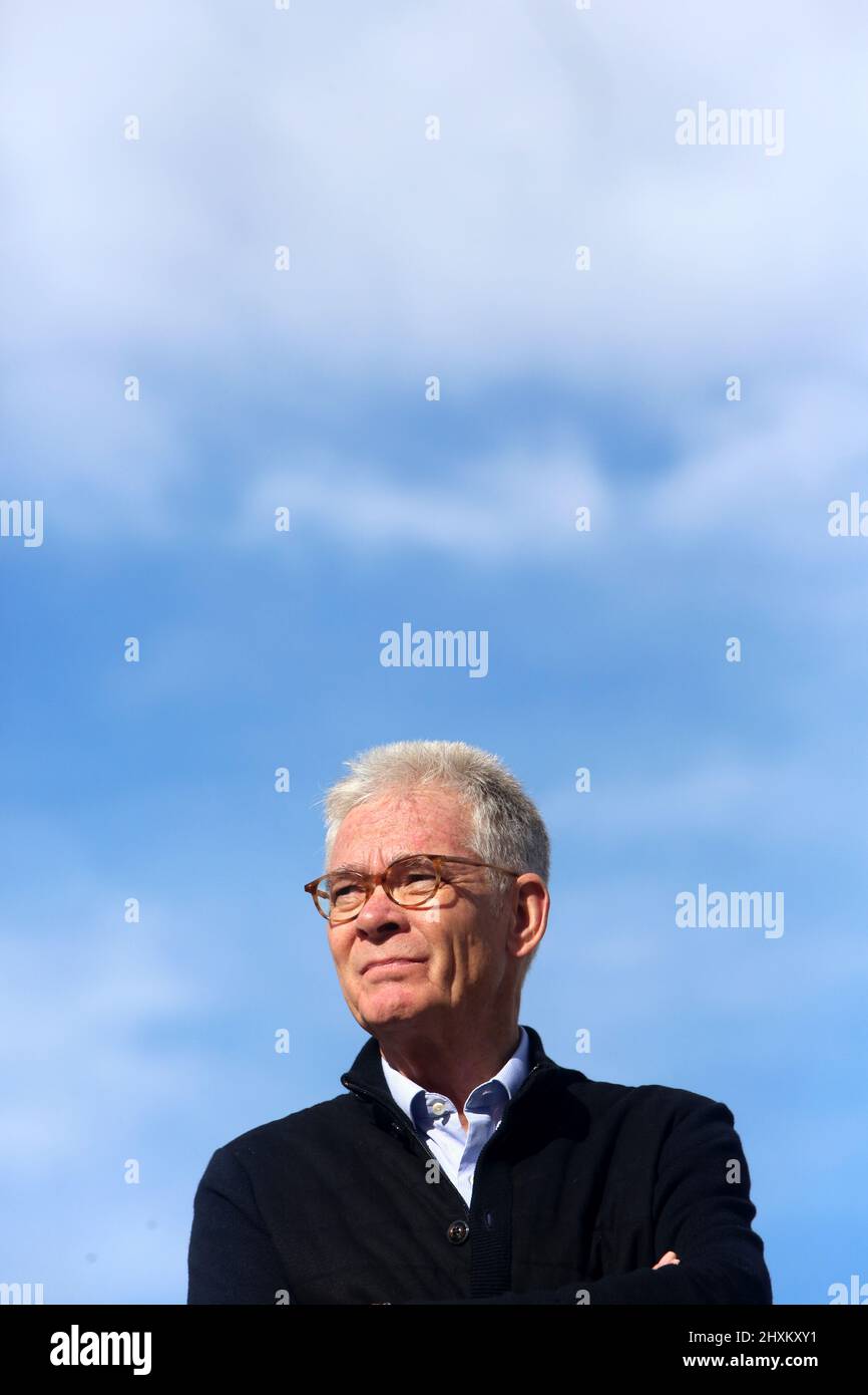 Jean-Marc Peillex, maire de Saint-Gervais-les-Bains et Maire et Conseiller départemental du Mont-Blanc. Saint-Gervais-les-Bains. Alta Savoia. Foto Stock