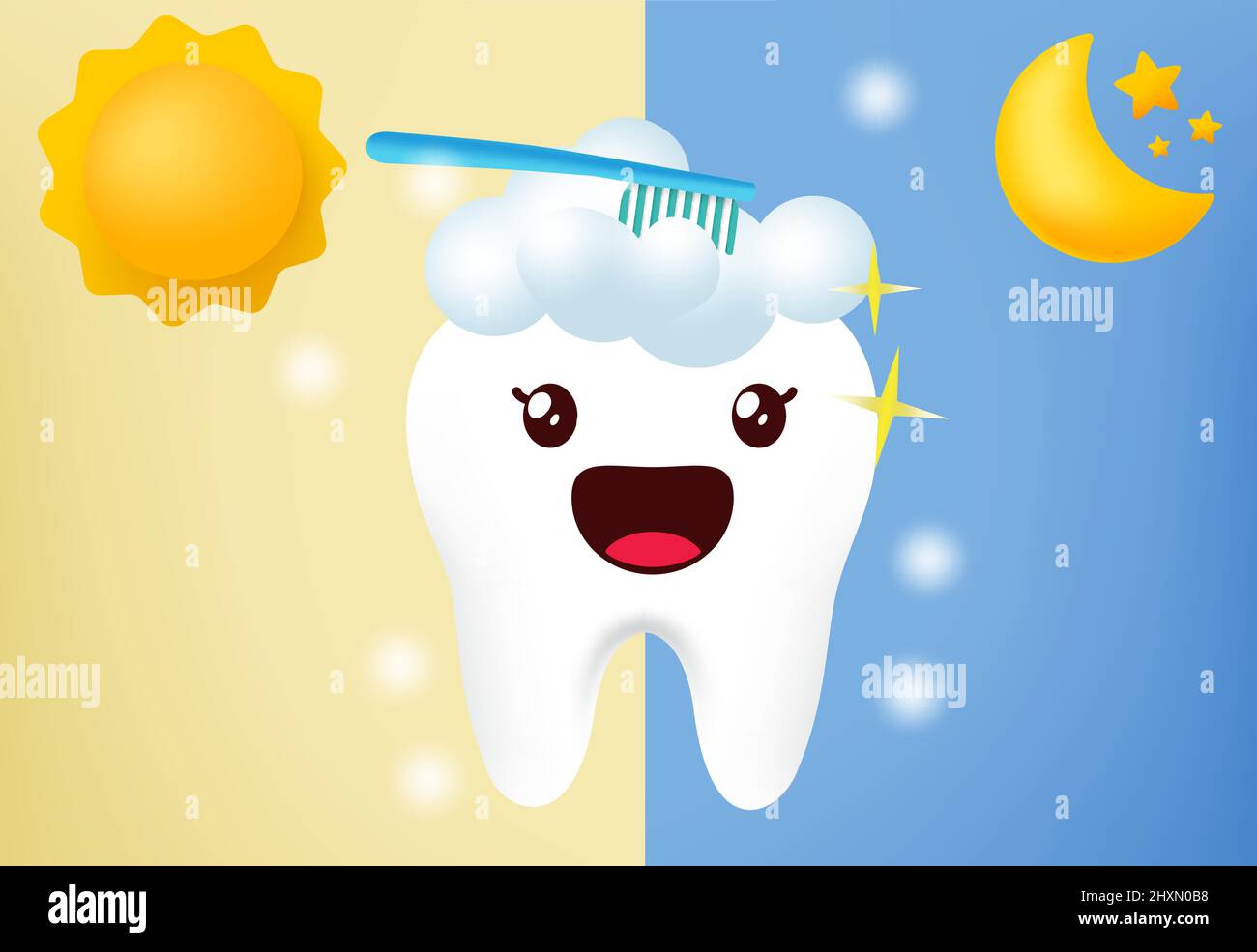Spazzolare i denti emoji disegno vettoriale. Emoji sane, bianche e happy  tooth nella pulizia degli spazzolini per bambini in mascotte resistenti e  lucenti per la cura dentale Immagine e Vettoriale - Alamy