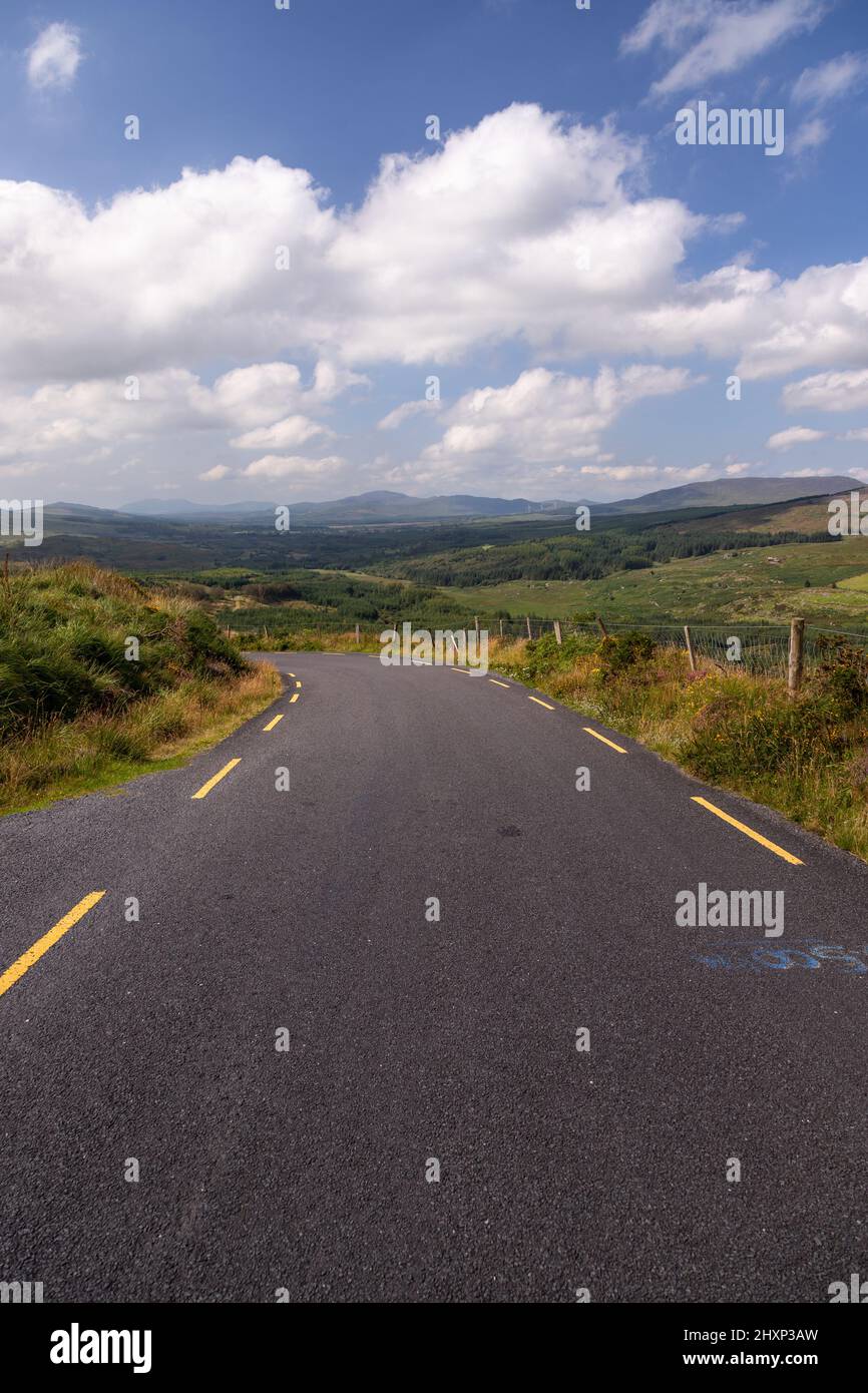 Ballaghasheen Pass, County Kerry, Irlanda Foto Stock