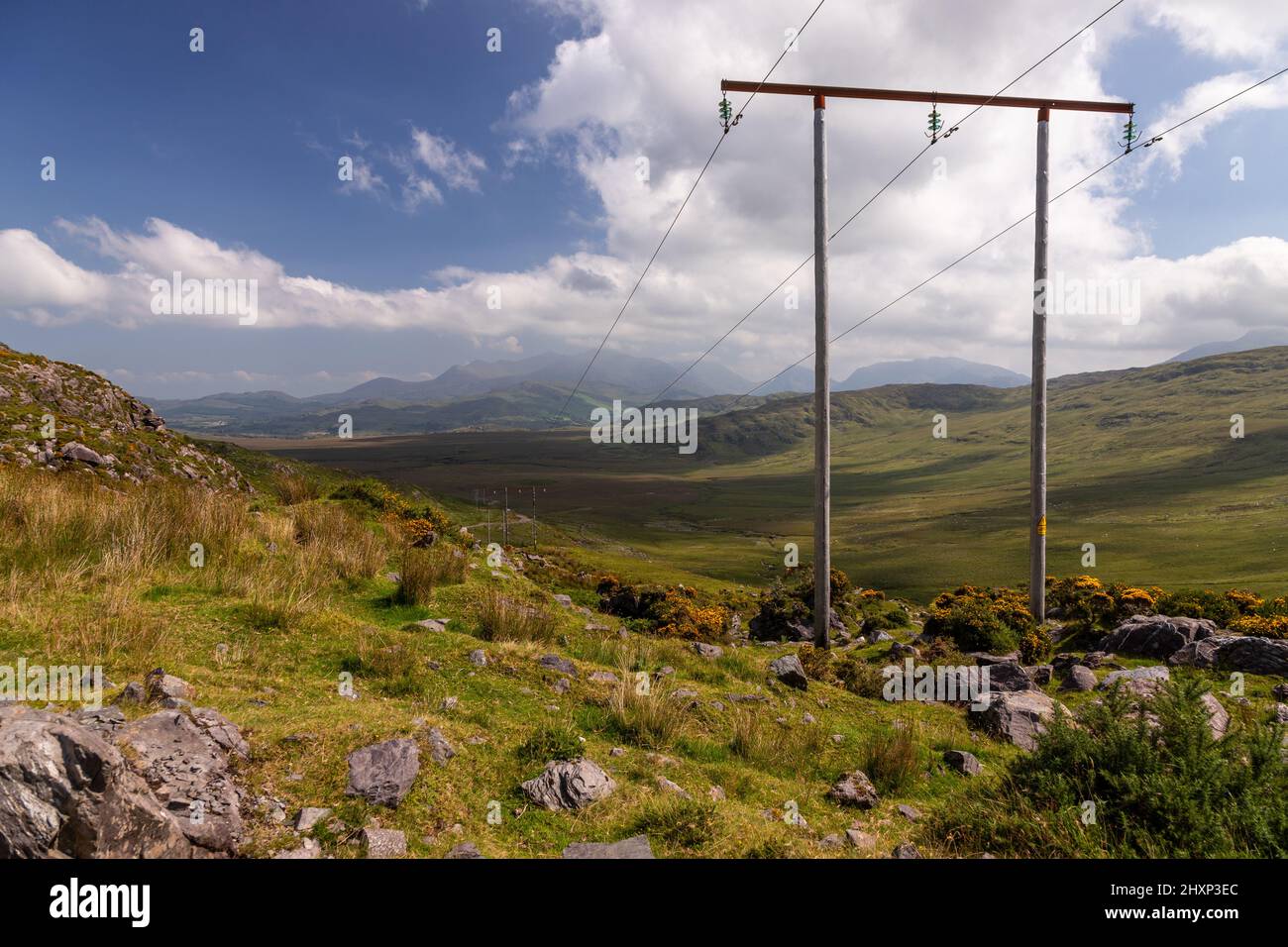 Ballaghasheen Pass, County Kerry, Irlanda Foto Stock