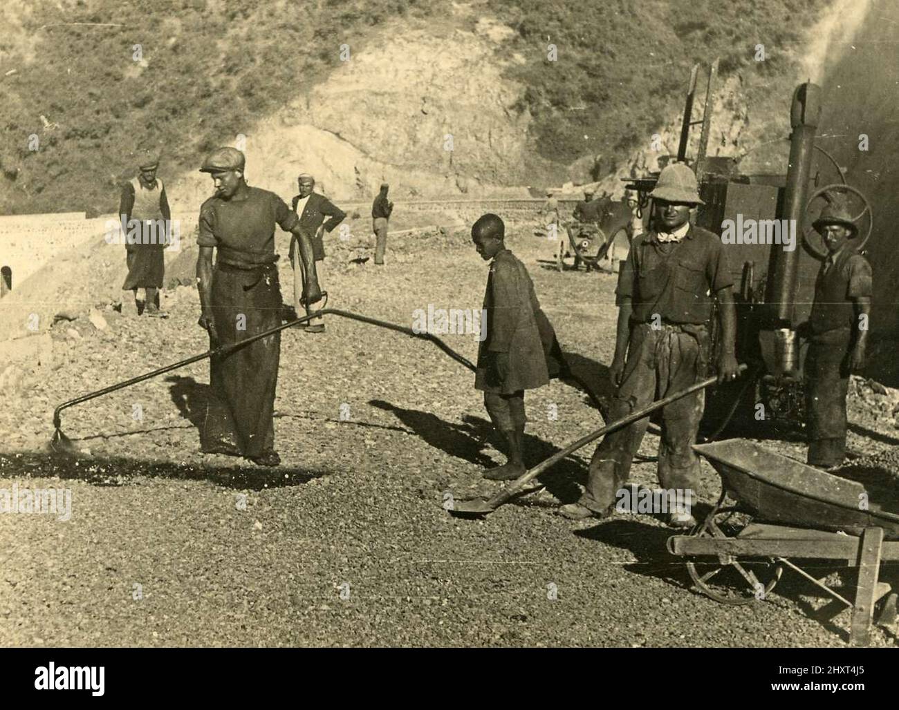 Africa - Guerra d'Etiopia (1935-1936) Foto Stock