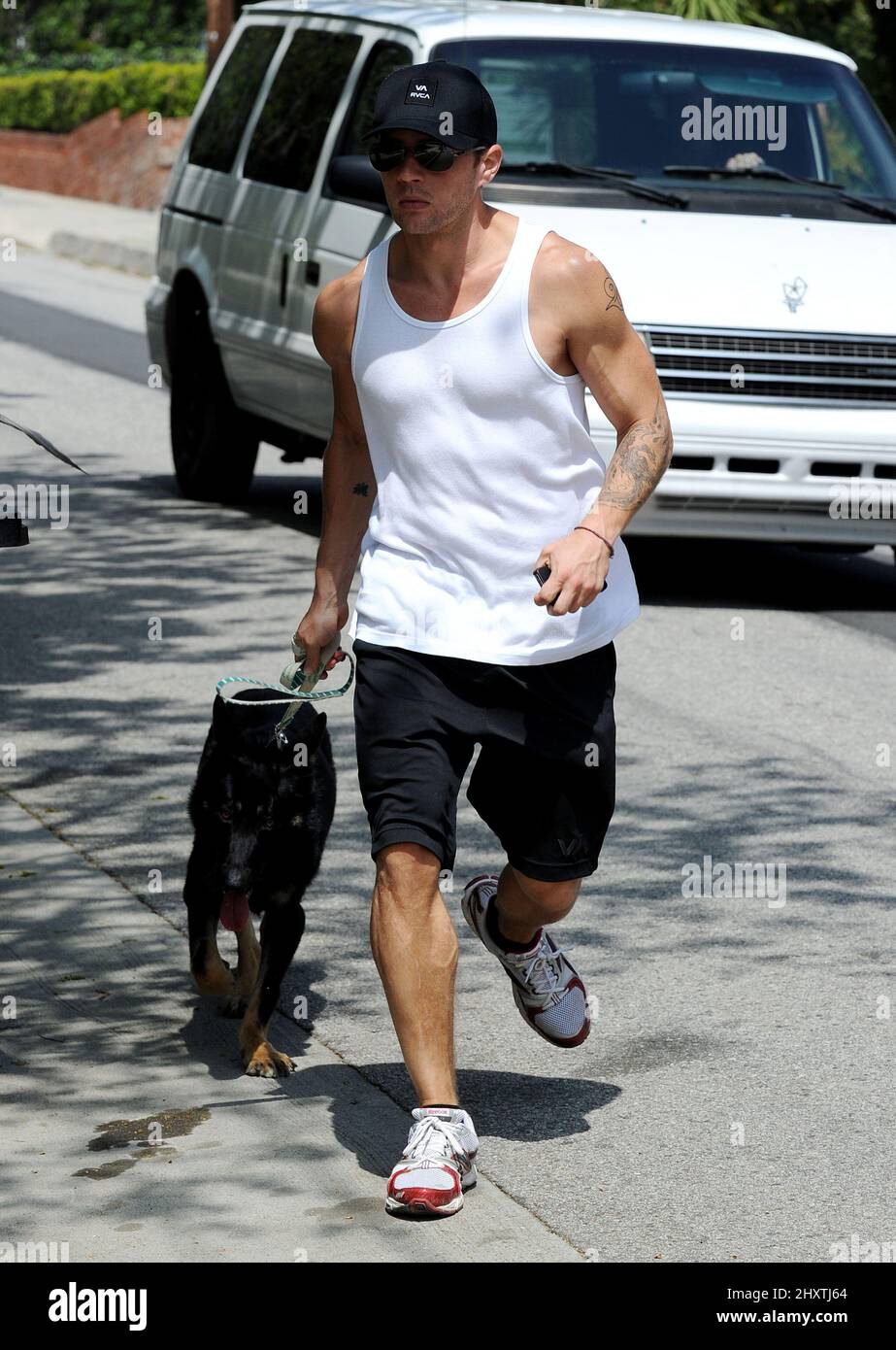 Ryan Phillippe è visto fuori e circa a Los Angeles, California Foto Stock