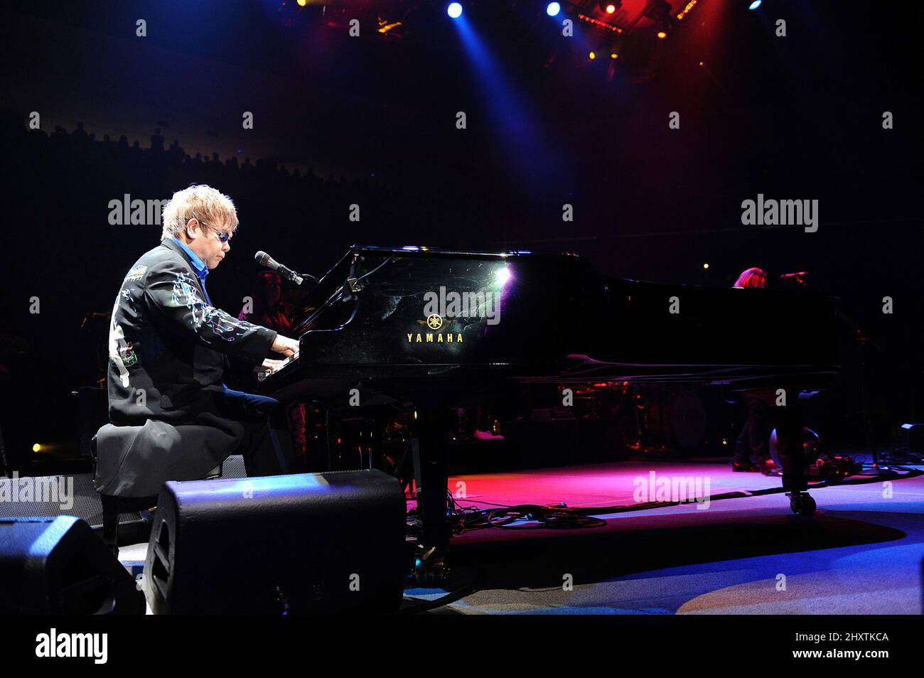 Il tour dei concerti "Greatest Hits Live" di Elton John si ferma al Ted Constant Center, Virginia, USA. Foto Stock