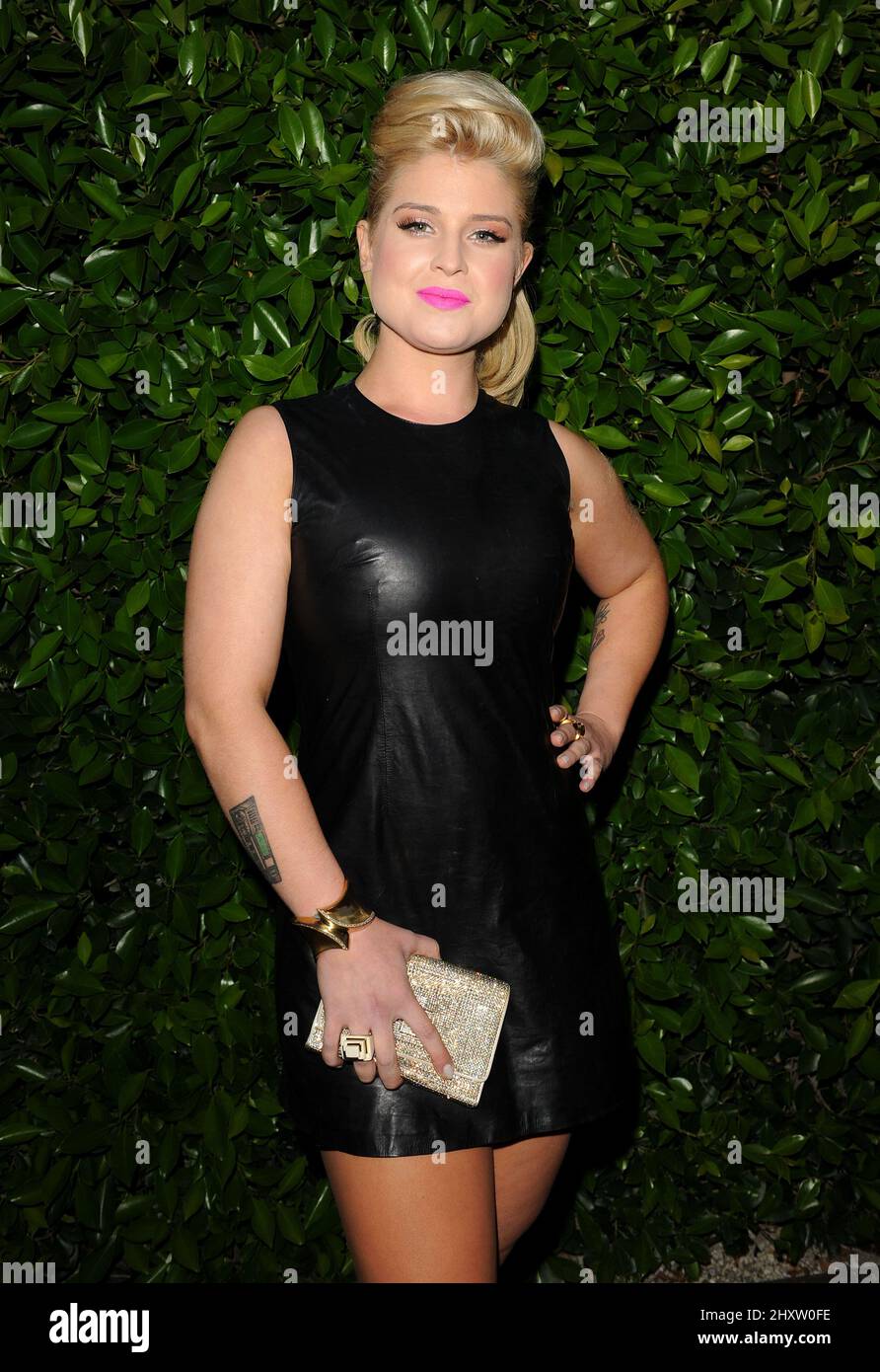 Kelly Osbourne partecipa a una serata di 'stile del Sud' ospitata dalla famiglia Spears che si tiene in una residenza privata a Los Angeles, USA. Foto Stock