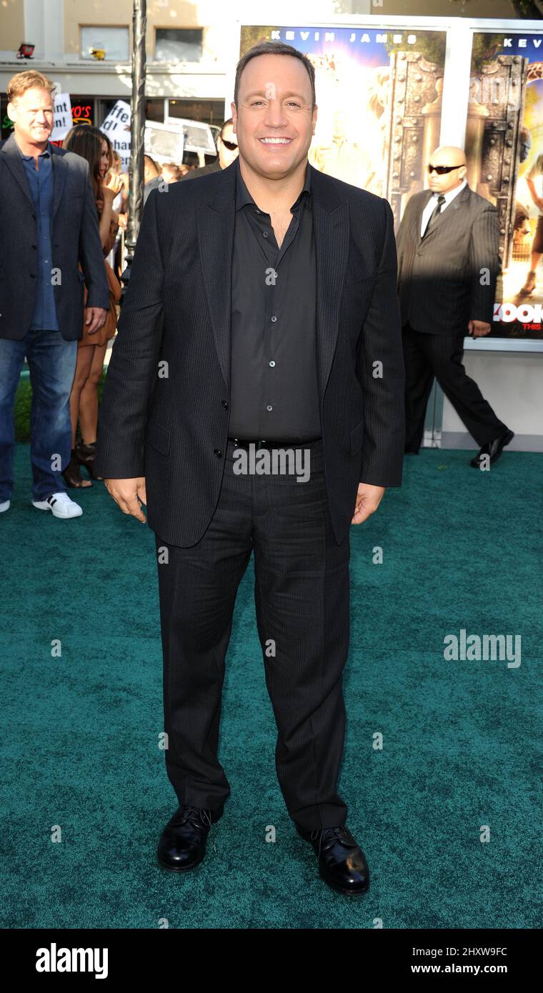 Kevin James al 'Zookeeper' Premiere tenuto al Regency Village Theatre di Los Angeles. Foto Stock