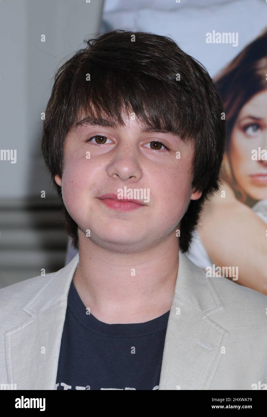 Daniel Yelsky ha partecipato a 'A Little Help' Premiere tenuto Sony Pictures Studios a Los Angeles, USA. Foto Stock