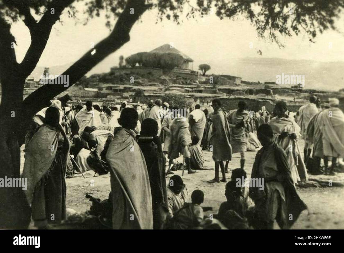 Africa - Guerra d'Etiopia (1935-1936) Foto Stock