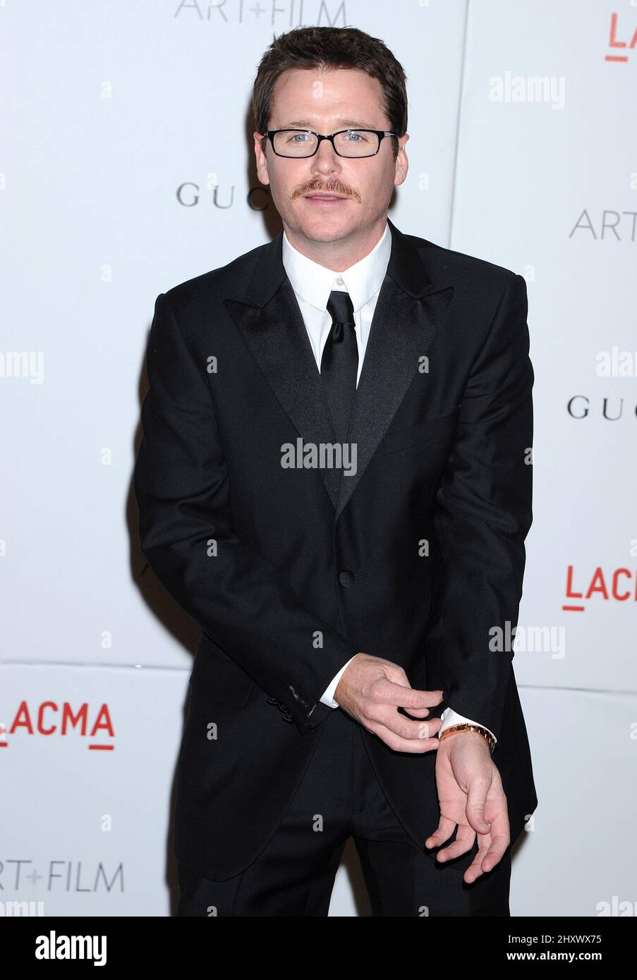 Kevin Connolly al LACMA Inaugural Art and Film Gala in onore di Clint Eastwood e John Baldessari, tenutosi a LACMA a Los Angeles, California Foto Stock