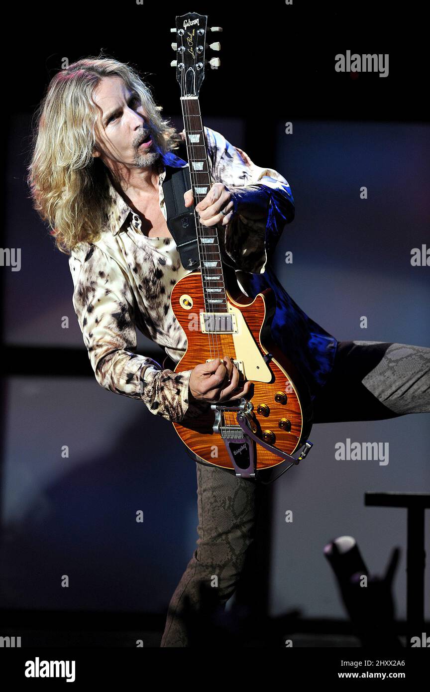 Tommy Shaw of Styx alla House of Blues di Myrtle Beach, South Carolina Foto Stock