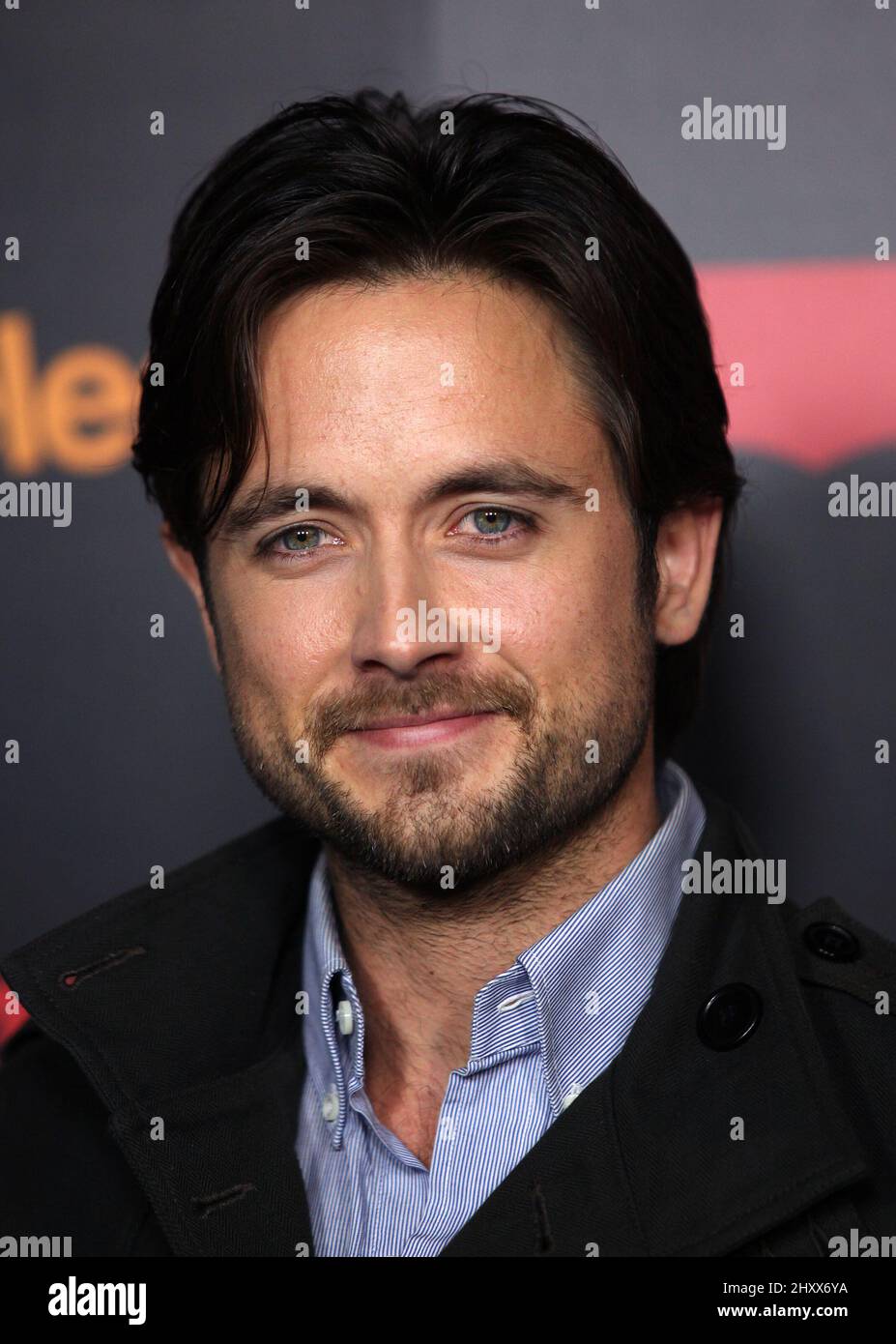 Justin Chatwin durante il ricevimento 'senza tetto' della stagione 2 che si tiene presso l'Haus Los Angeles Foto Stock