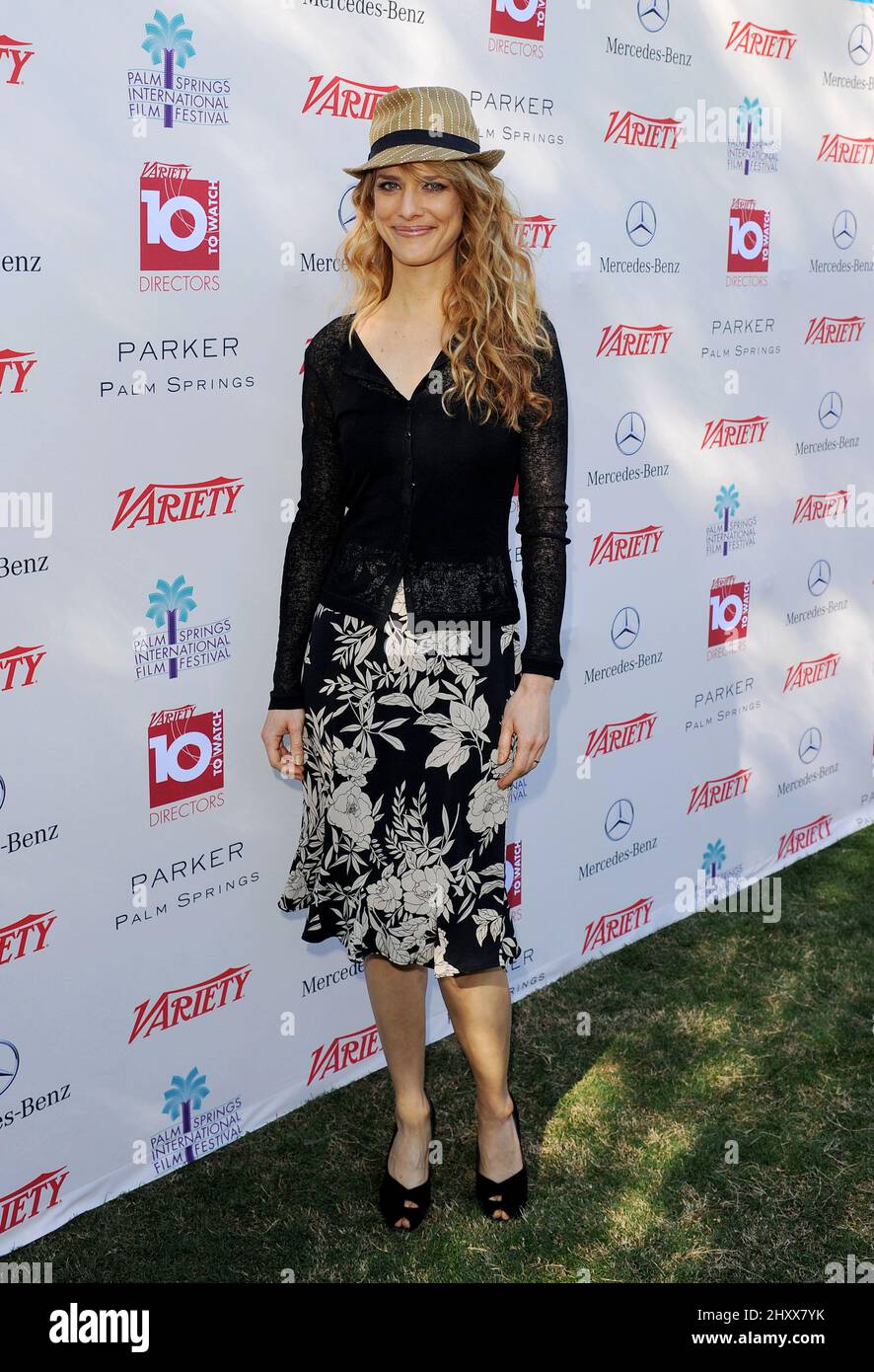 Lynn Shelton durante il Festival Internazionale del Film di Palm Springs 2012 '10 Directors to Watch Brunch' tenuto presso il Parker Palm Springs Hotel, California Foto Stock