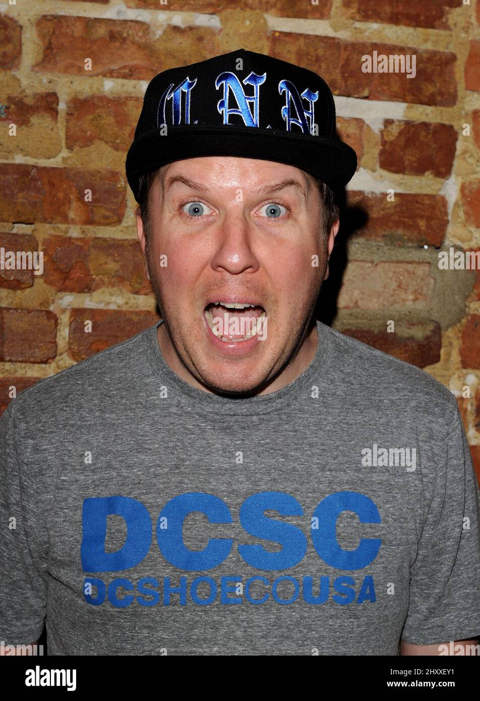 Nick Swardson alla prima per la serie HBO "Eastbound and Down" a Hollywood, California, il 9 febbraio 2012. Foto Stock