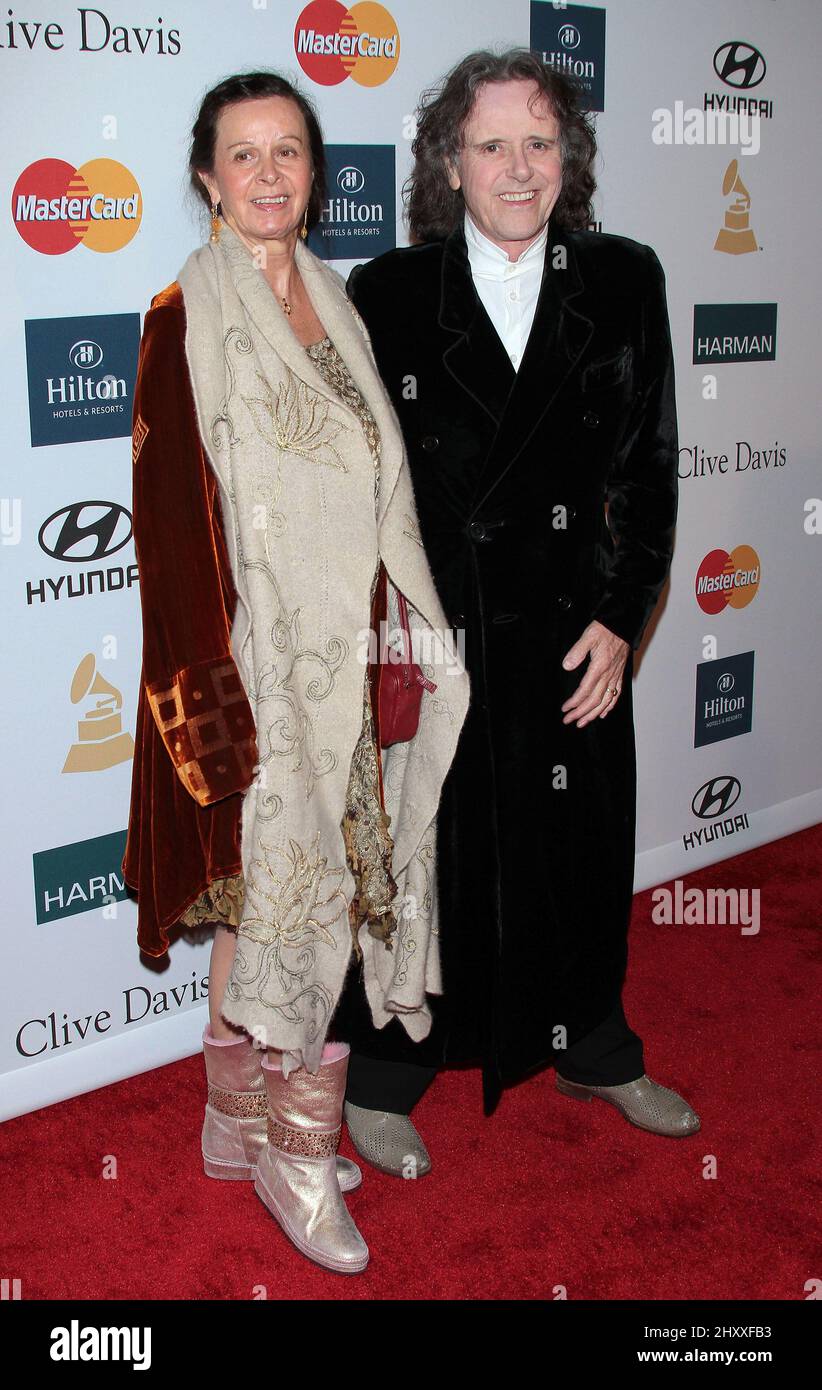 Donovan durante il Clive Davis e la Recording Academy's 2012 Salute to Industry Icons Gala tenuto al Beverly Hilton Hotel, California Foto Stock
