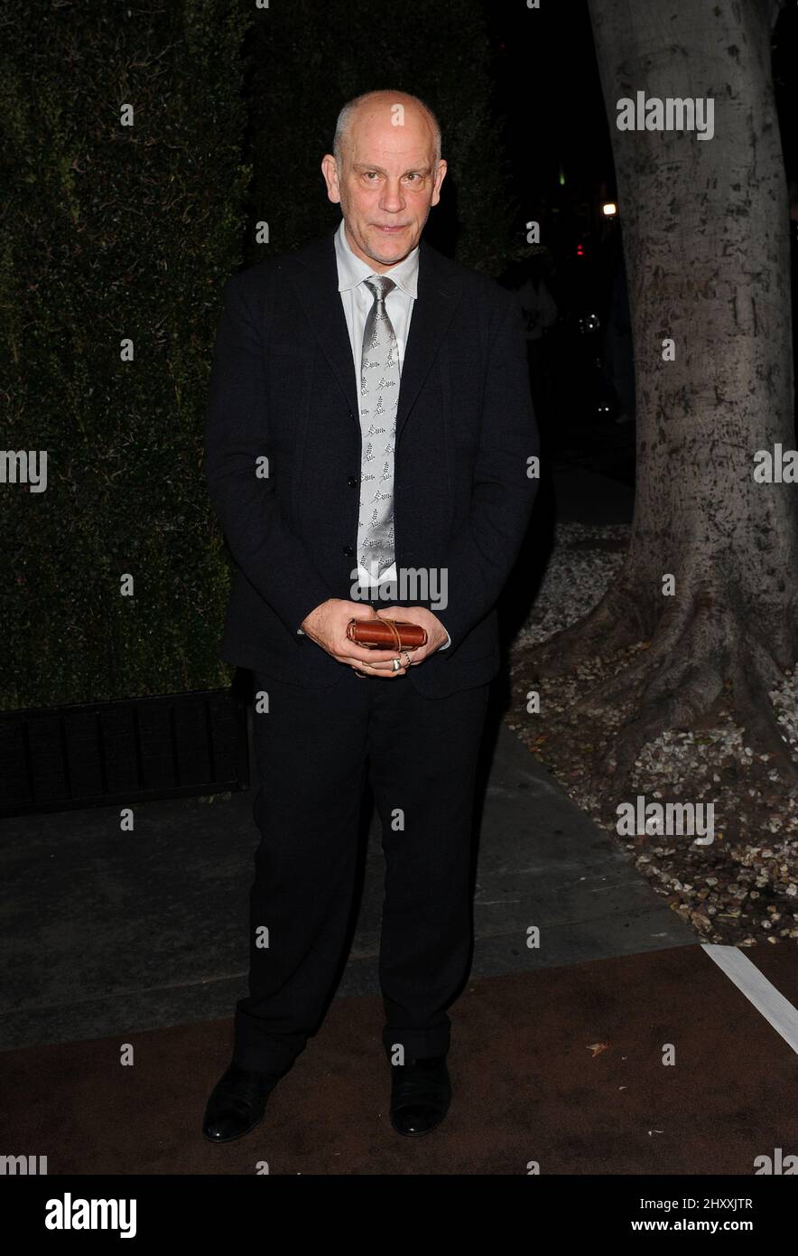 John Malkovich partecipa alla cena Chanel Pre-Oscar che si tiene al ristorante Madeo di Los Angeles, USA. Foto Stock