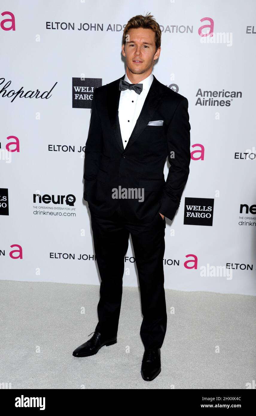 Ryan Kwanten all'Elton John AIDS Foundation Academy Awards Viewing party a West Hollywood Park, California Foto Stock