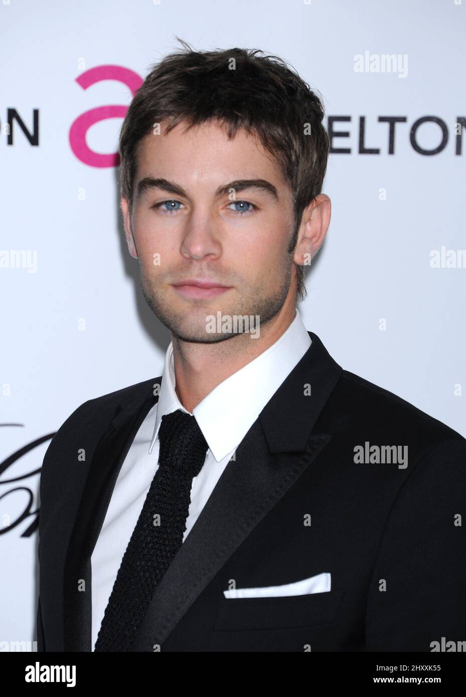 Chace Crawford all'Elton John AIDS Foundation Academy Awards Viewing party a West Hollywood Park, California Foto Stock