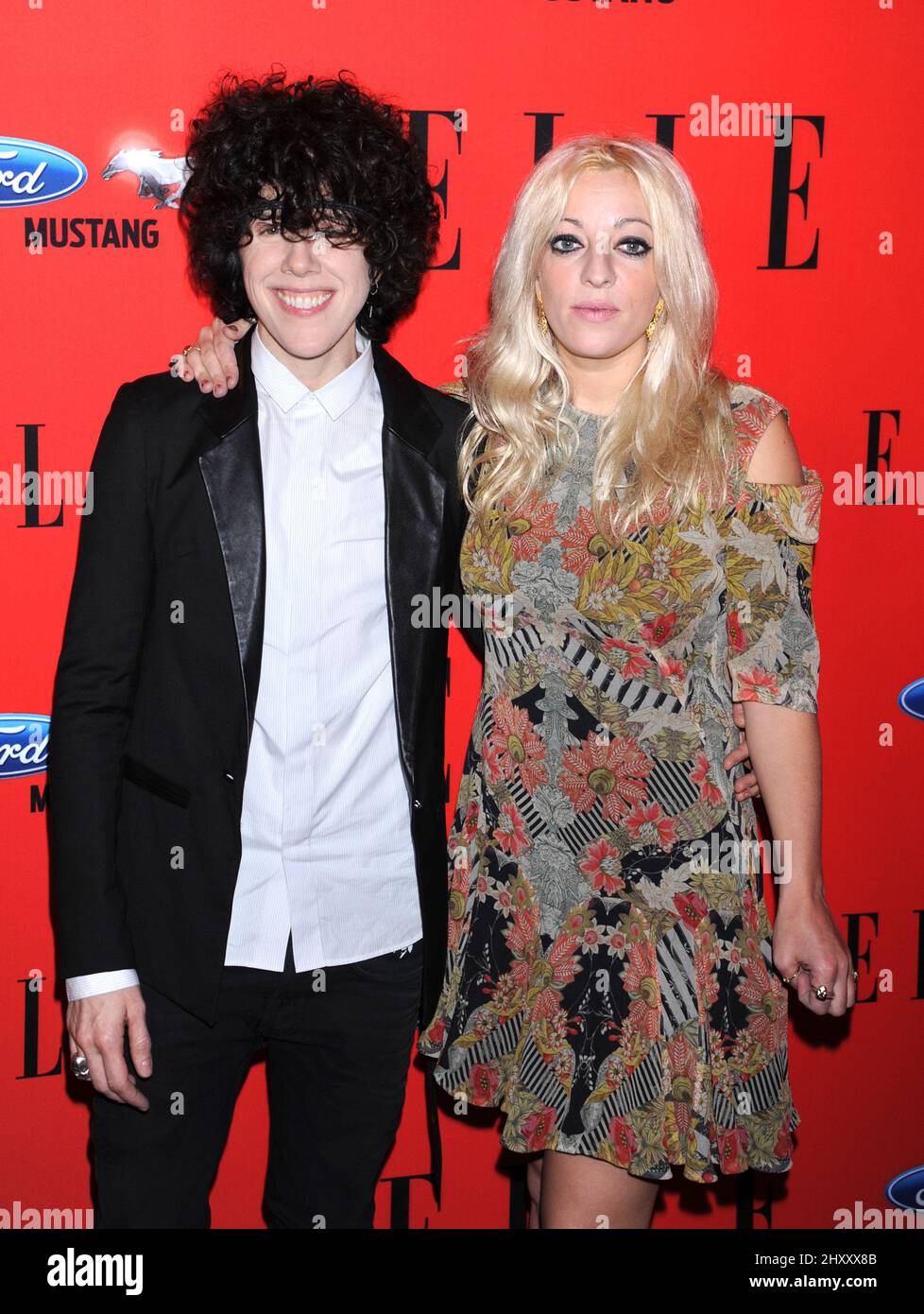 L.P. aka Laura Pergolizzi partecipa agli ELLE Women in Music Awards 2012 tenutisi ad Avalon a Los Angeles, USA. Foto Stock