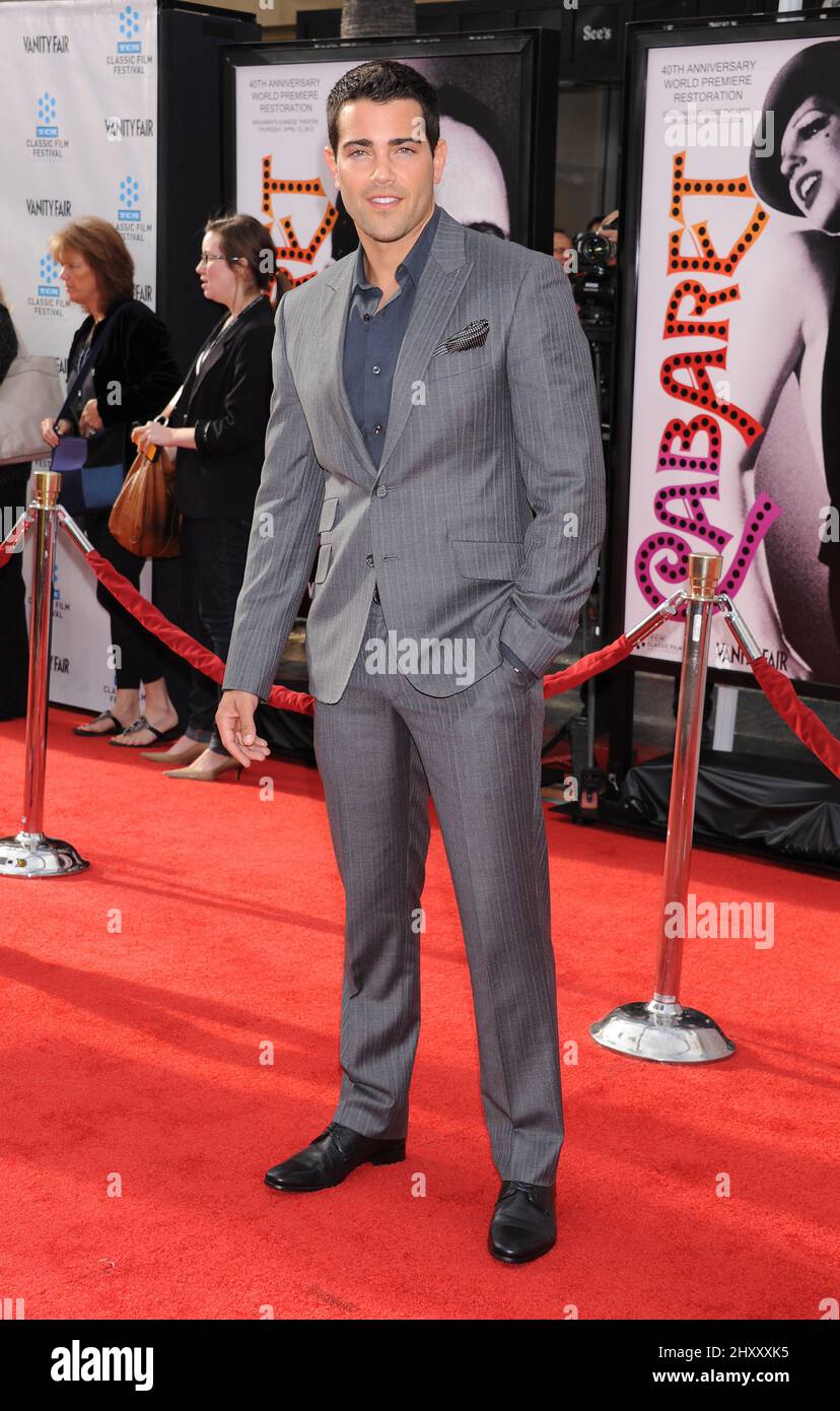 Jesse Metcalfe al TCM Classic Film Festival 2012 prima notturna di apertura del 40th anniversario Restoration of 'Cabaret' al Chinese Theatre il 12 aprile 2012 a Los Angeles, California. Foto Stock