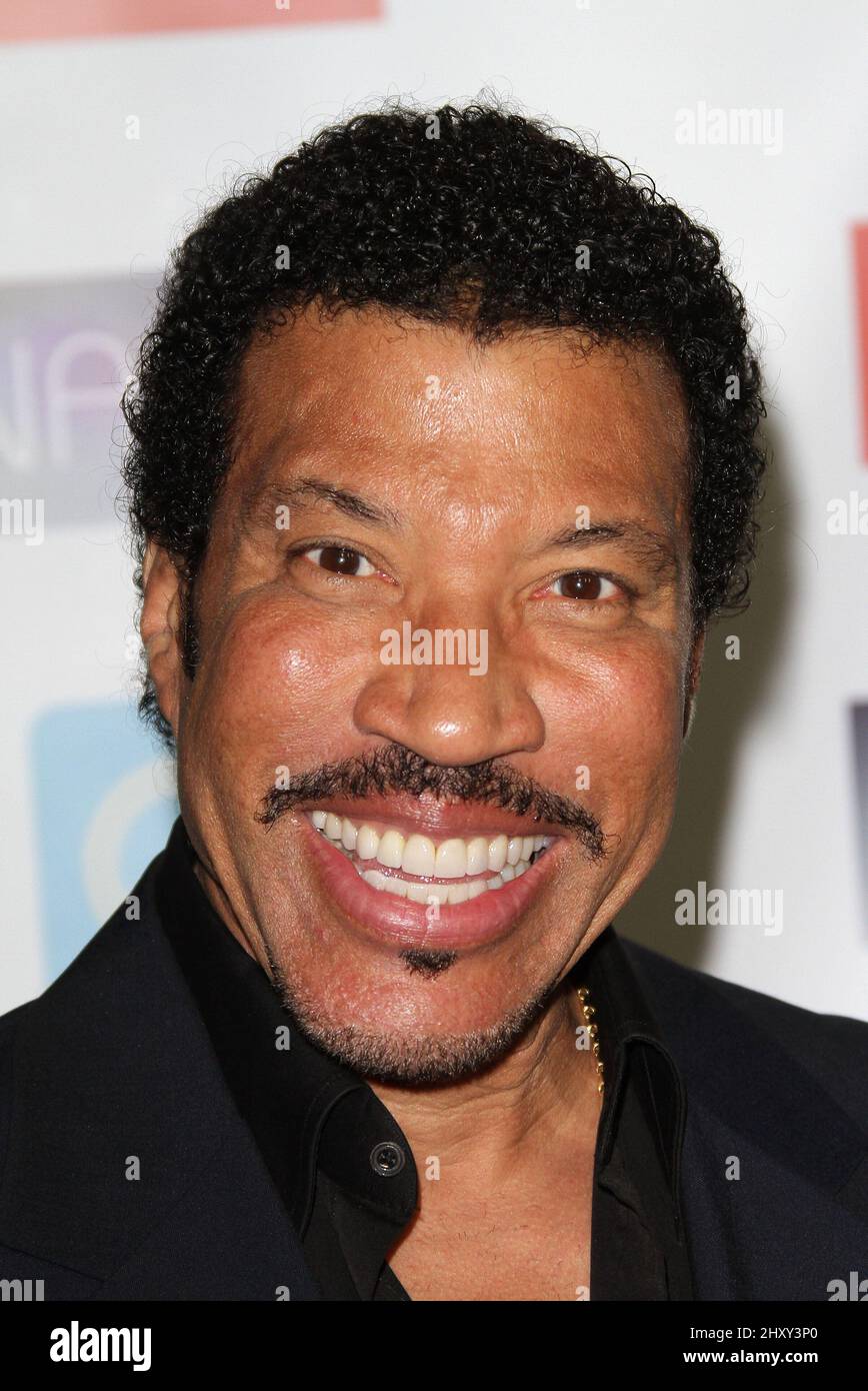 Lionel Richie partecipa alla cena NARM Music Biz Awards, che si tiene presso l'Hyatt Regency Century Plaza Hotel, California. Foto Stock