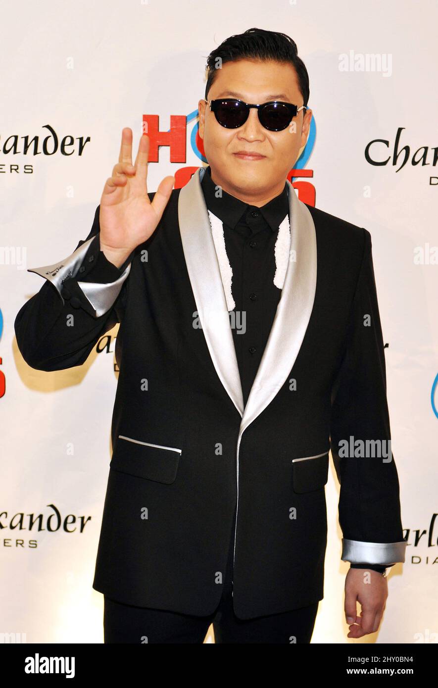 PSY partecipa alla Hot 99,5 Jingle Ball a Washington DC. Foto Stock