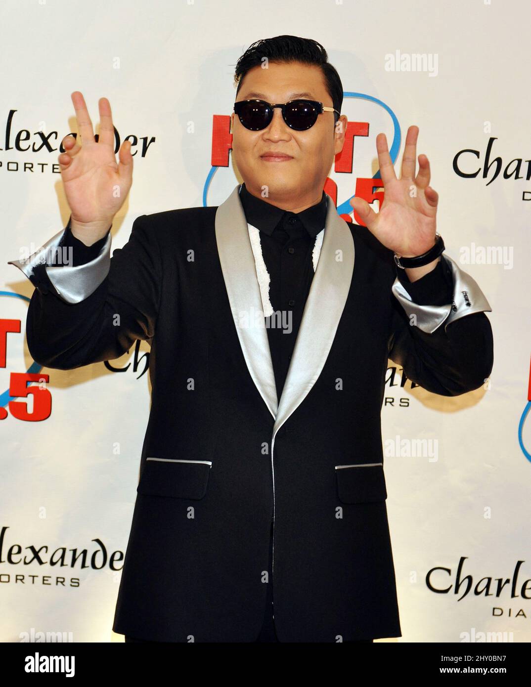 PSY partecipa alla Hot 99,5 Jingle Ball a Washington DC. Foto Stock