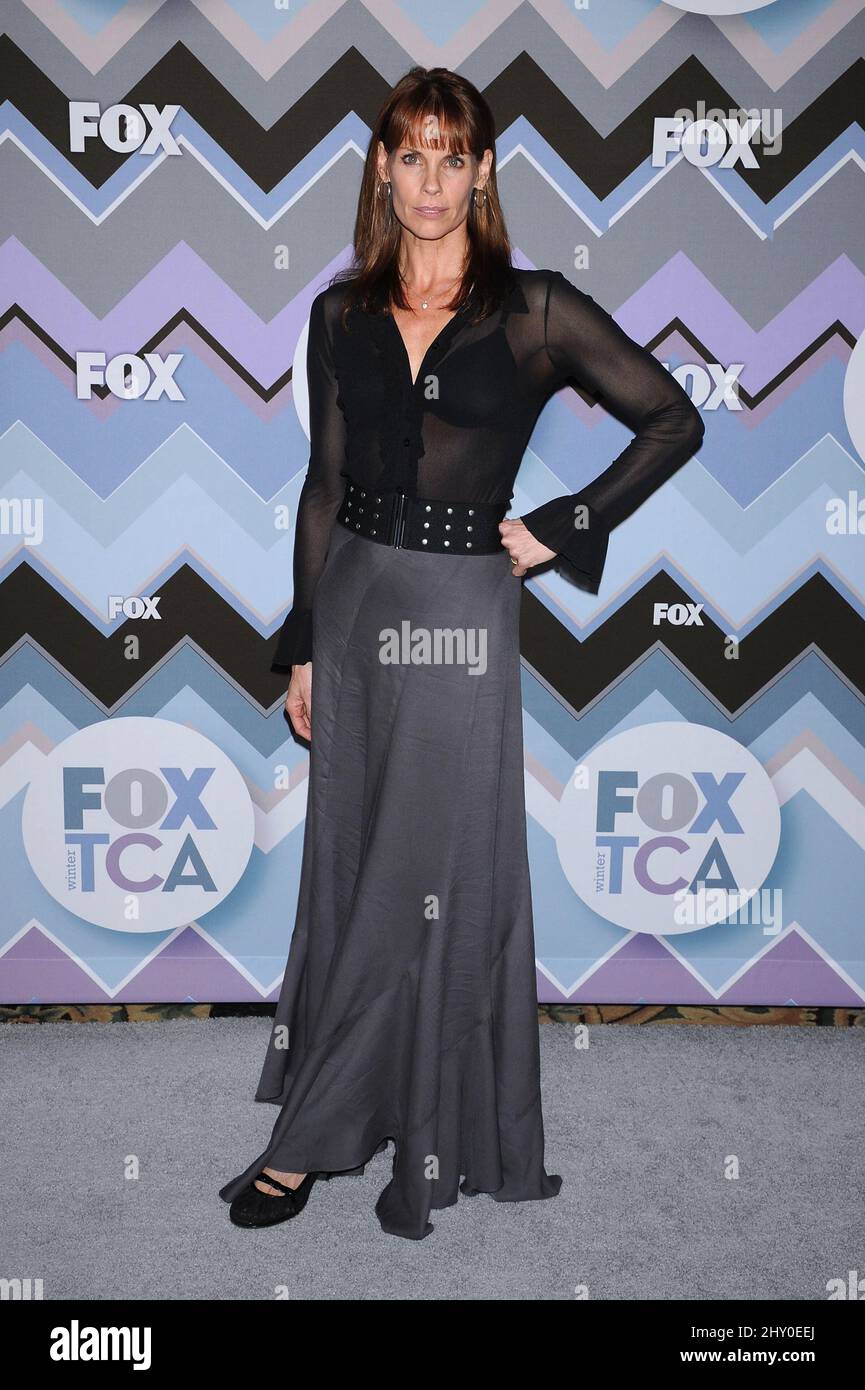 Alexandra Paul partecipa al Fox Winter TCA All-Star Party a Pasadena, California. Foto Stock