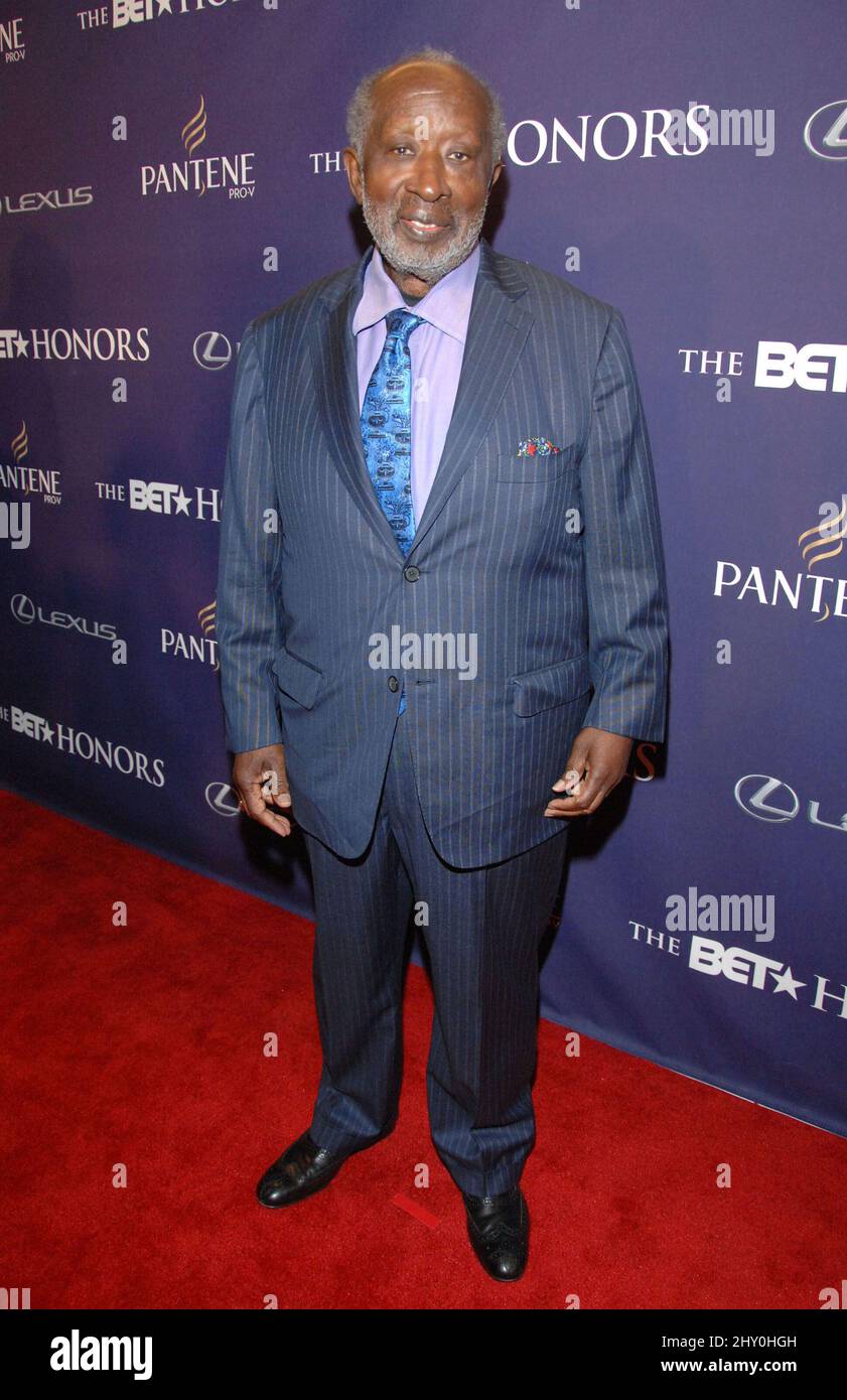 Clarence Avant partecipa al BET Honors Awards 2013 a Washington Foto Stock