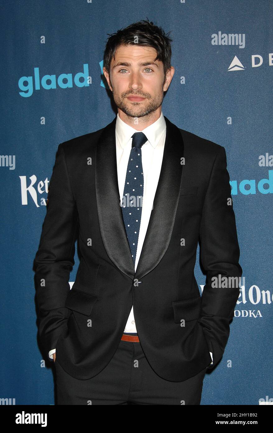 Matt Dallas in arrivo i 24th premi annuali GLAAD Media Awards si sono tenuti al JW Marriott Los Angeles a Los Angeles LIVE. Foto Stock