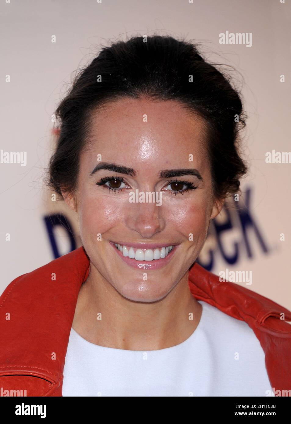 Louise Roe partecipa al "A Salute to Old Hollywood Party" per celebrare il lancio di BritWeek 2013 tenuto presso il British Residence di Los Angeles, USA. Foto Stock