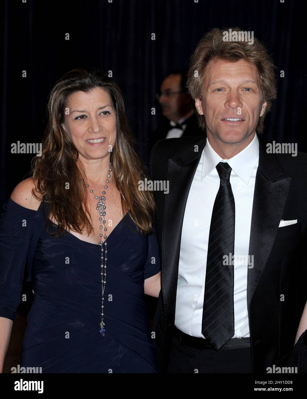 Jon Bon Jovi e Dorothea Hurley frequentano la cena della White House Corresponds' Association a Washington DC. Foto Stock