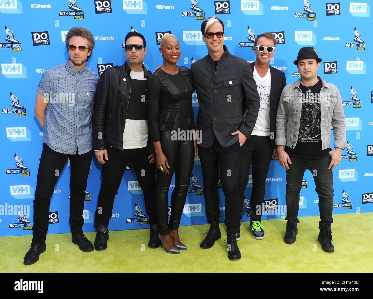 Fitz e i tantrums arrivano ai premi Do Something Awards 2013 che si tengono all'Avalon di Hollywood, California Foto Stock